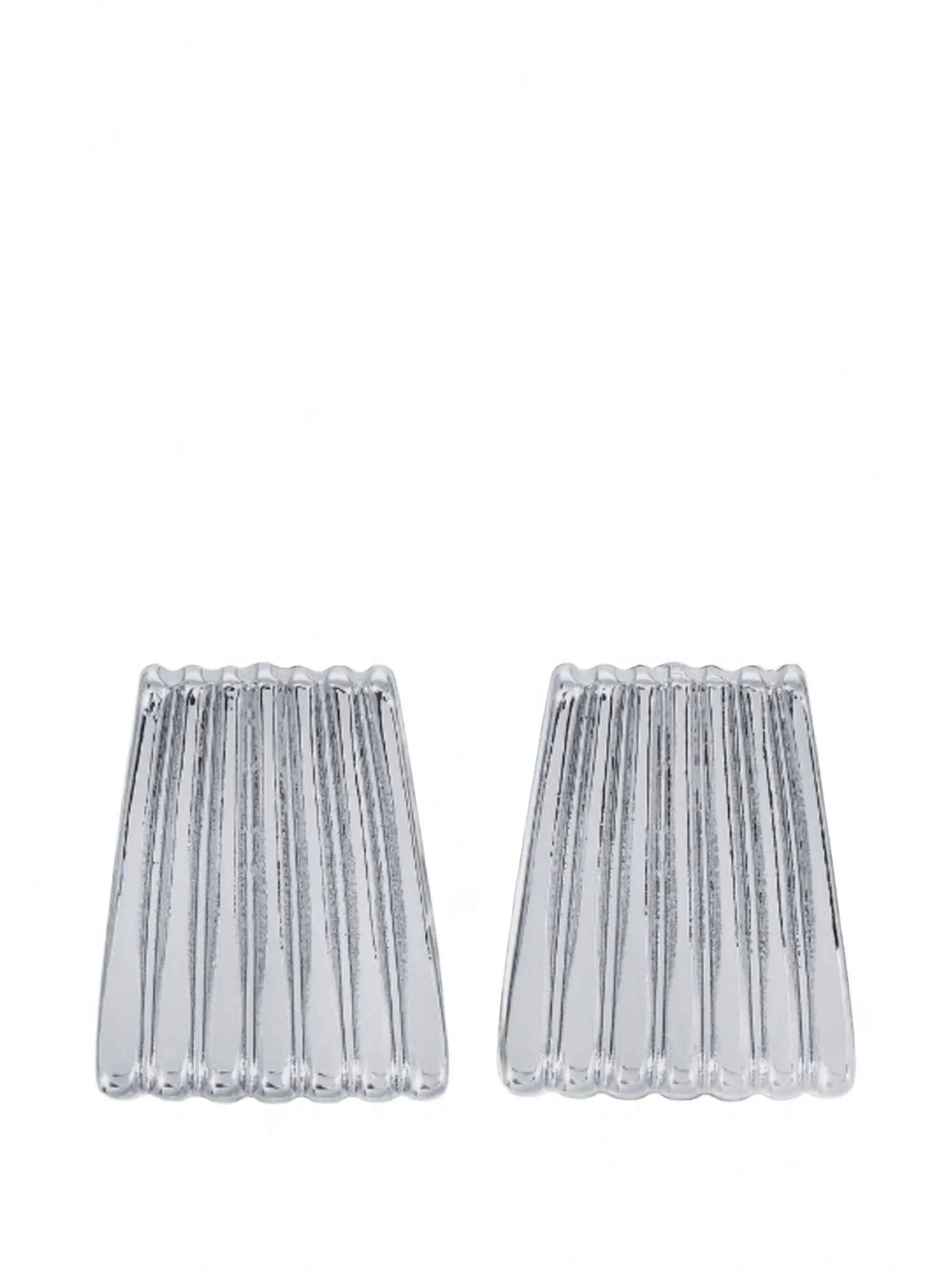 ribbed earrings