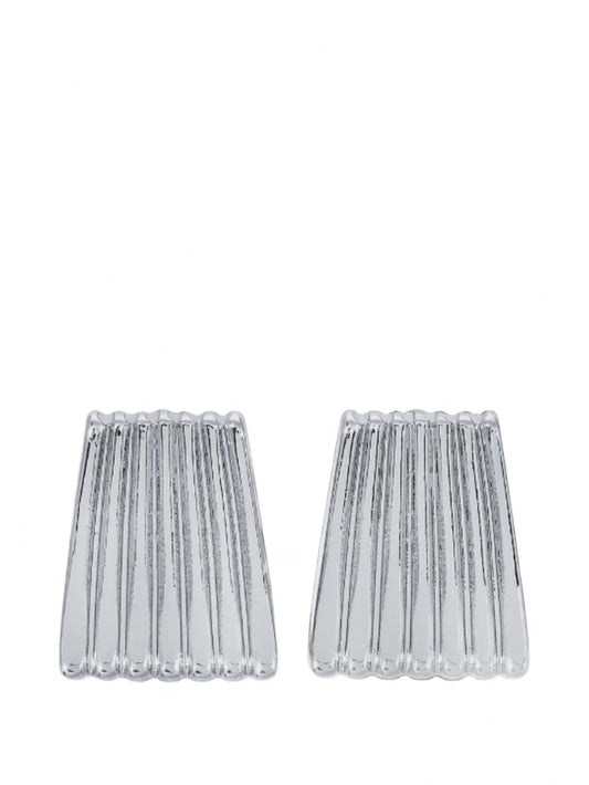 ribbed earrings