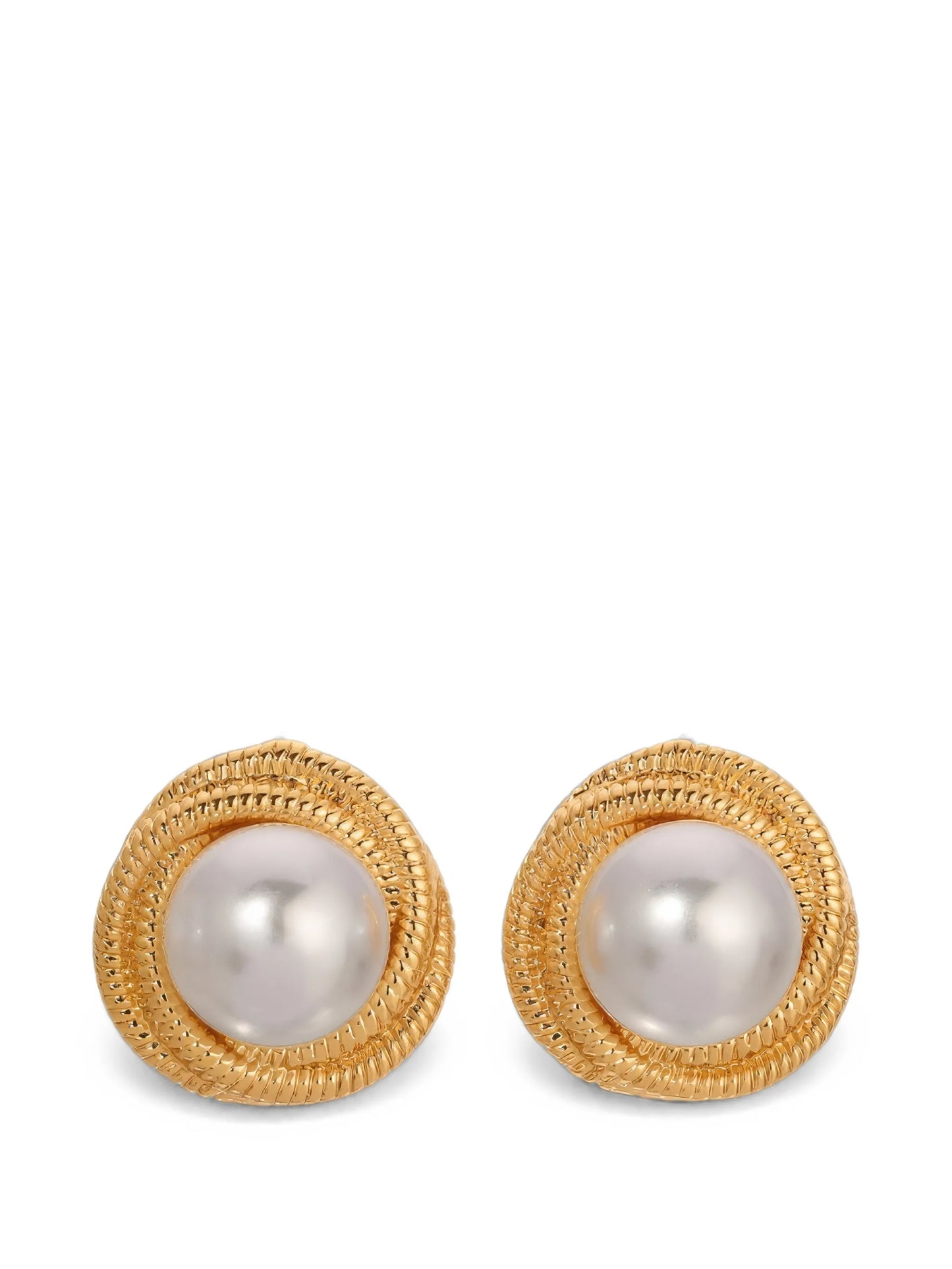 Gigi faux-pearl earrings