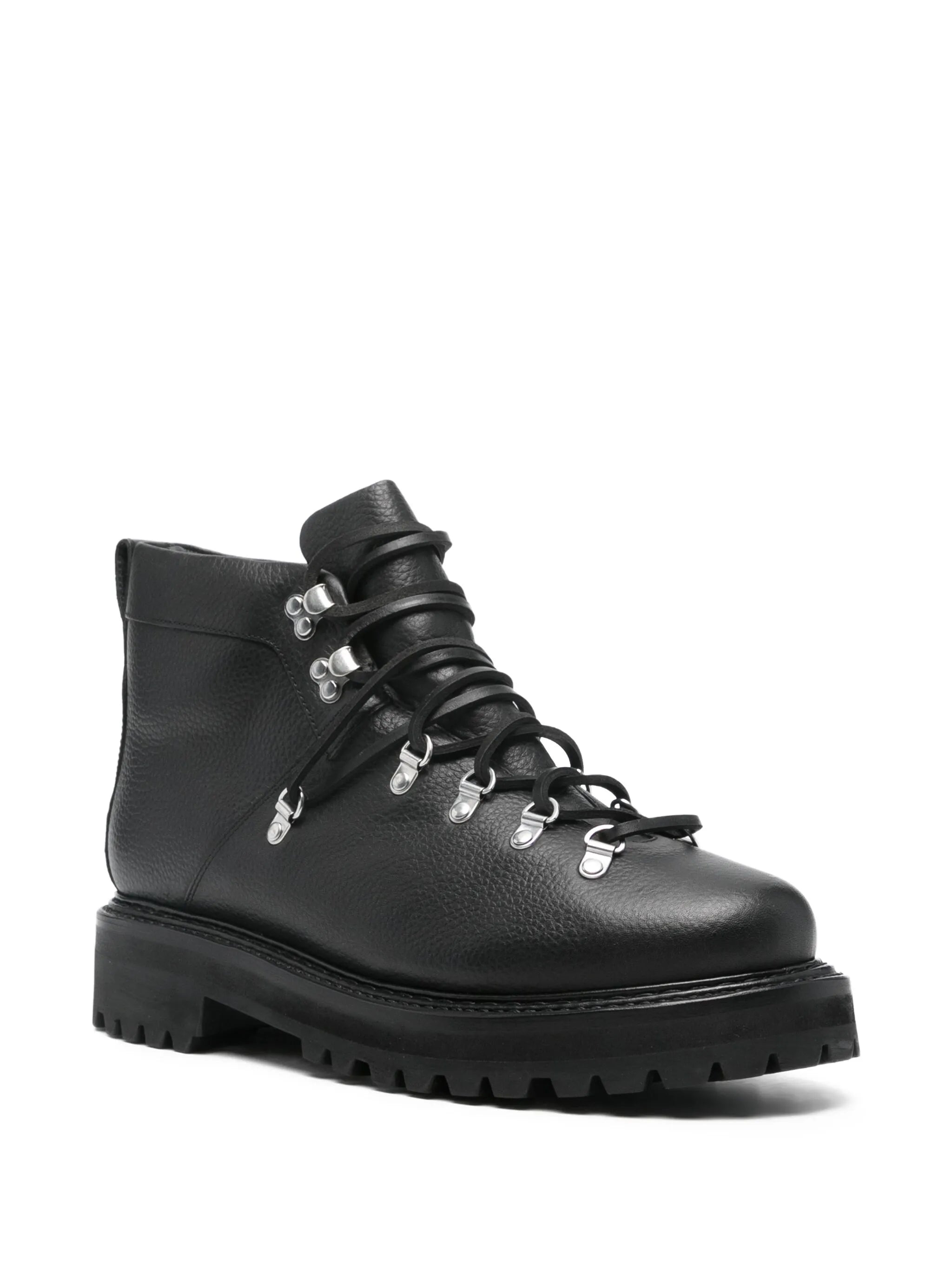 leather hiking boots