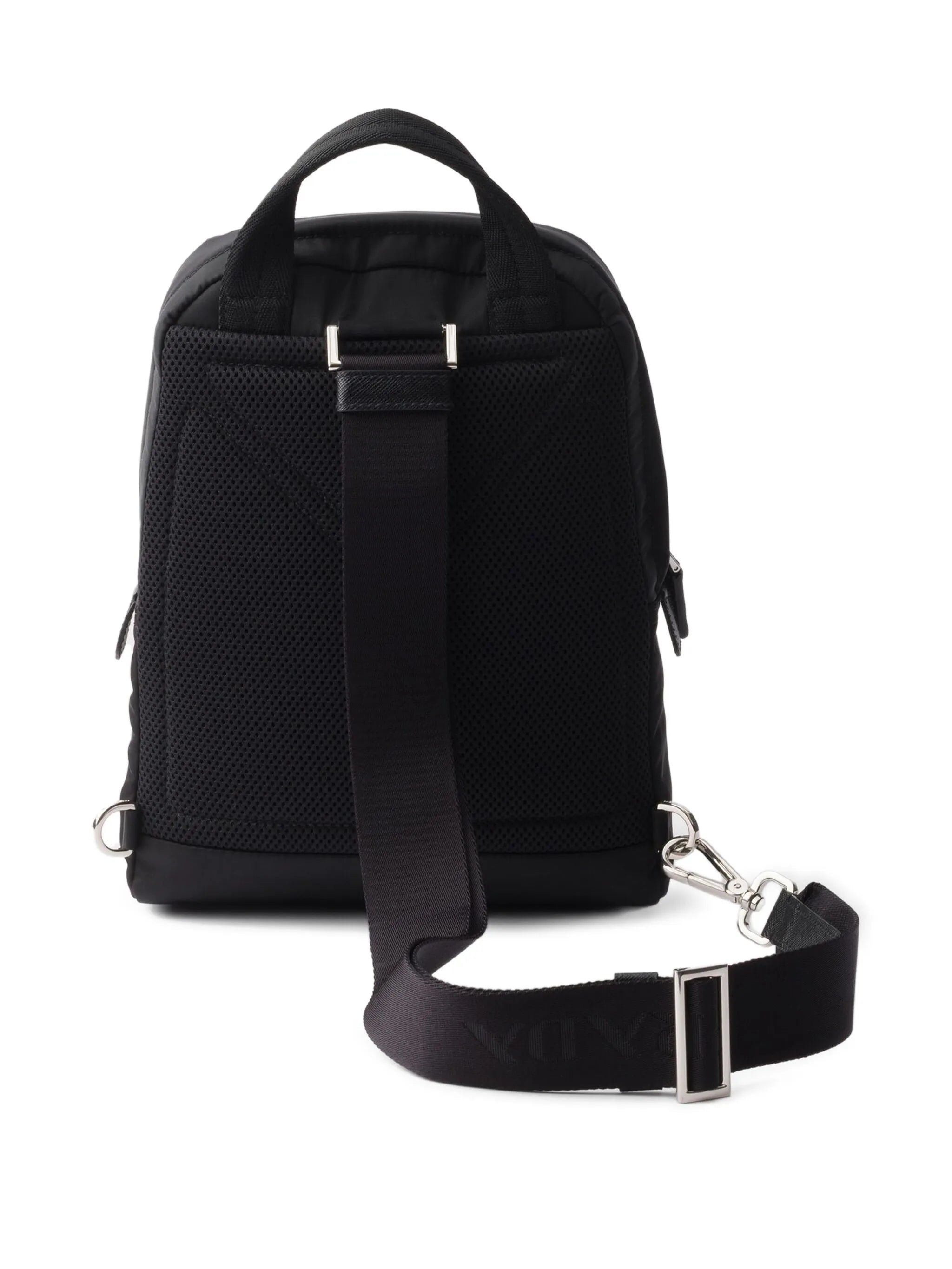 triangle-logo backpack