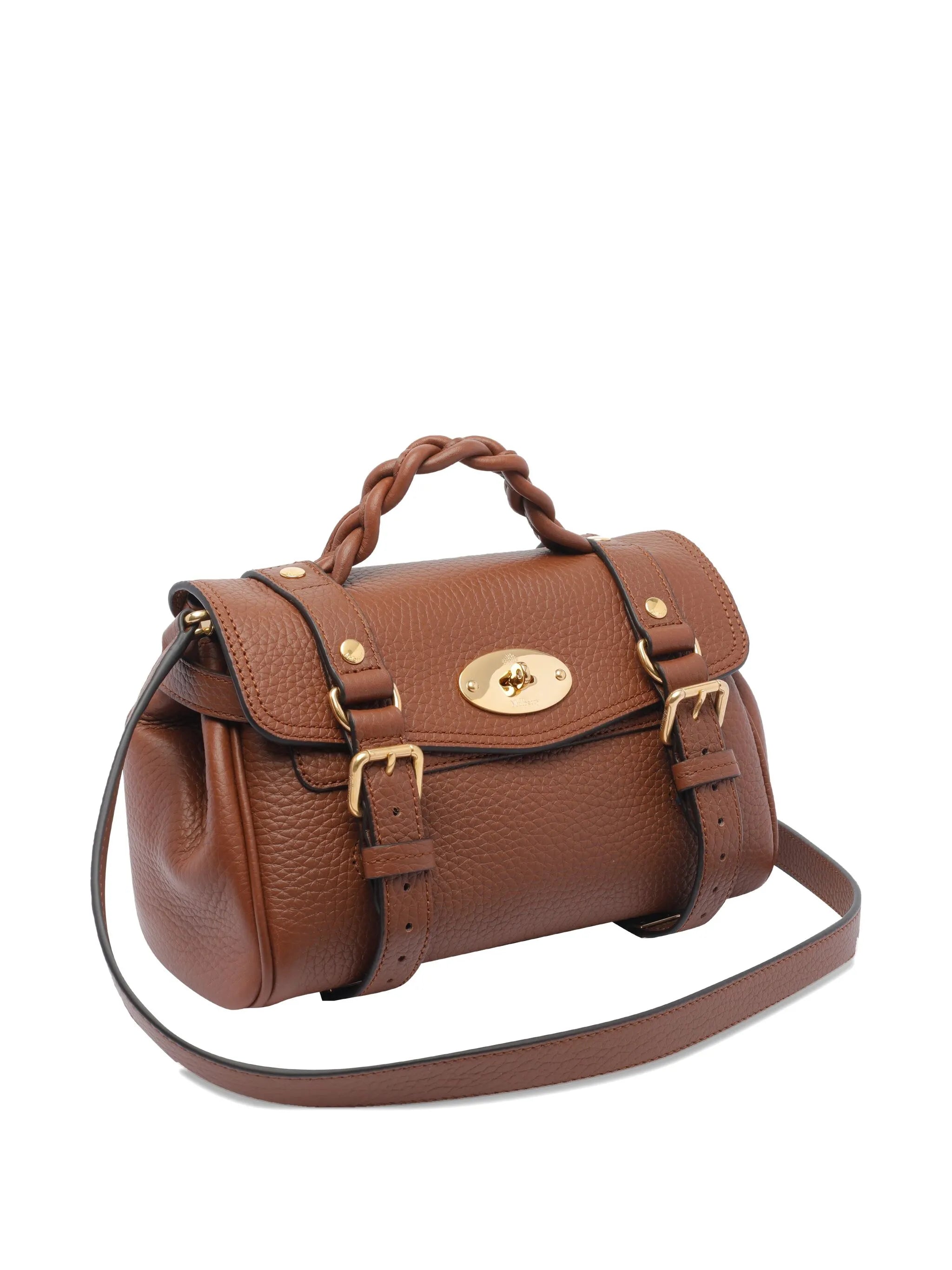 mini Alexa leather tote bag