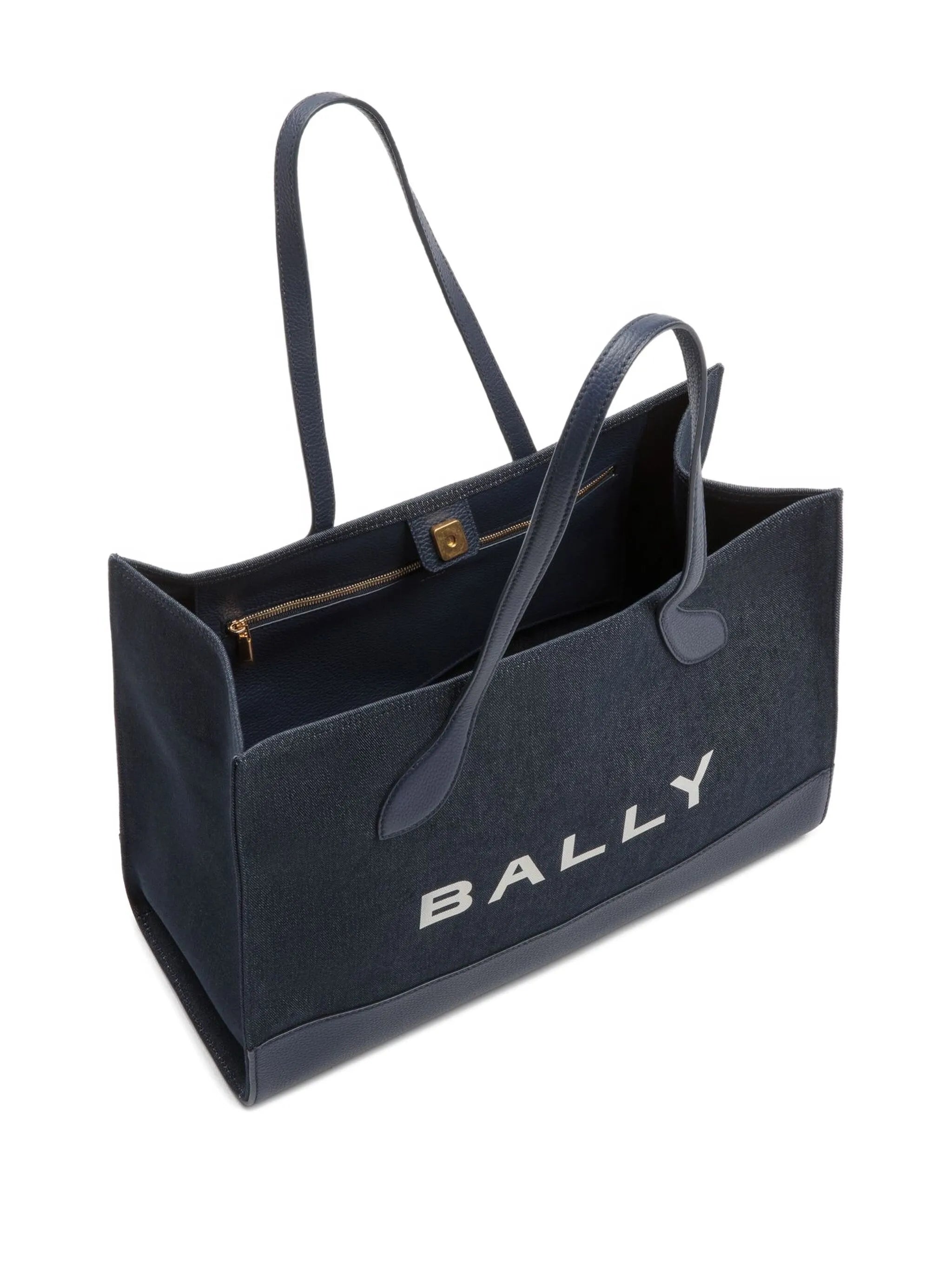 logo-plaque tote bag