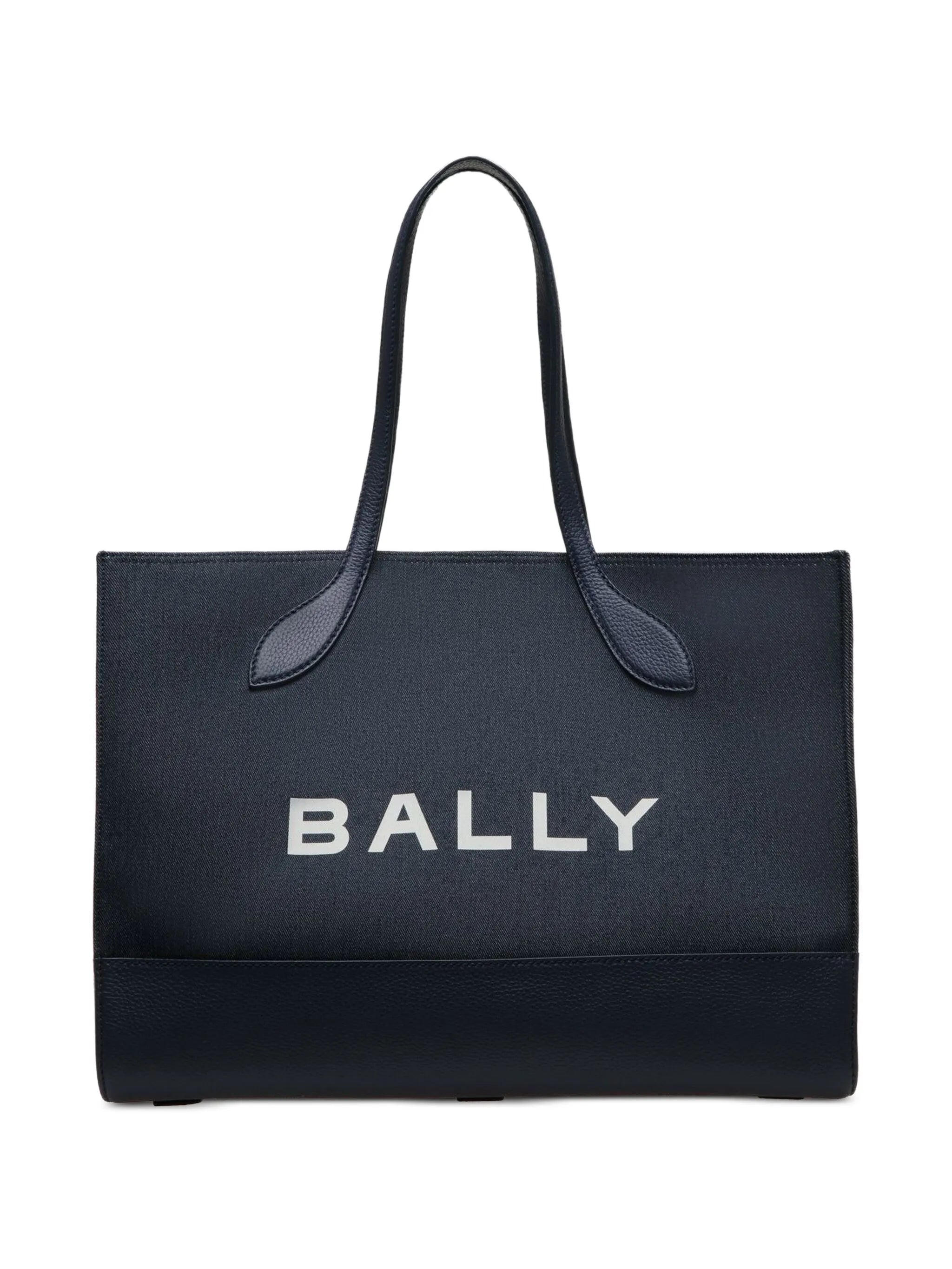 logo-plaque tote bag
