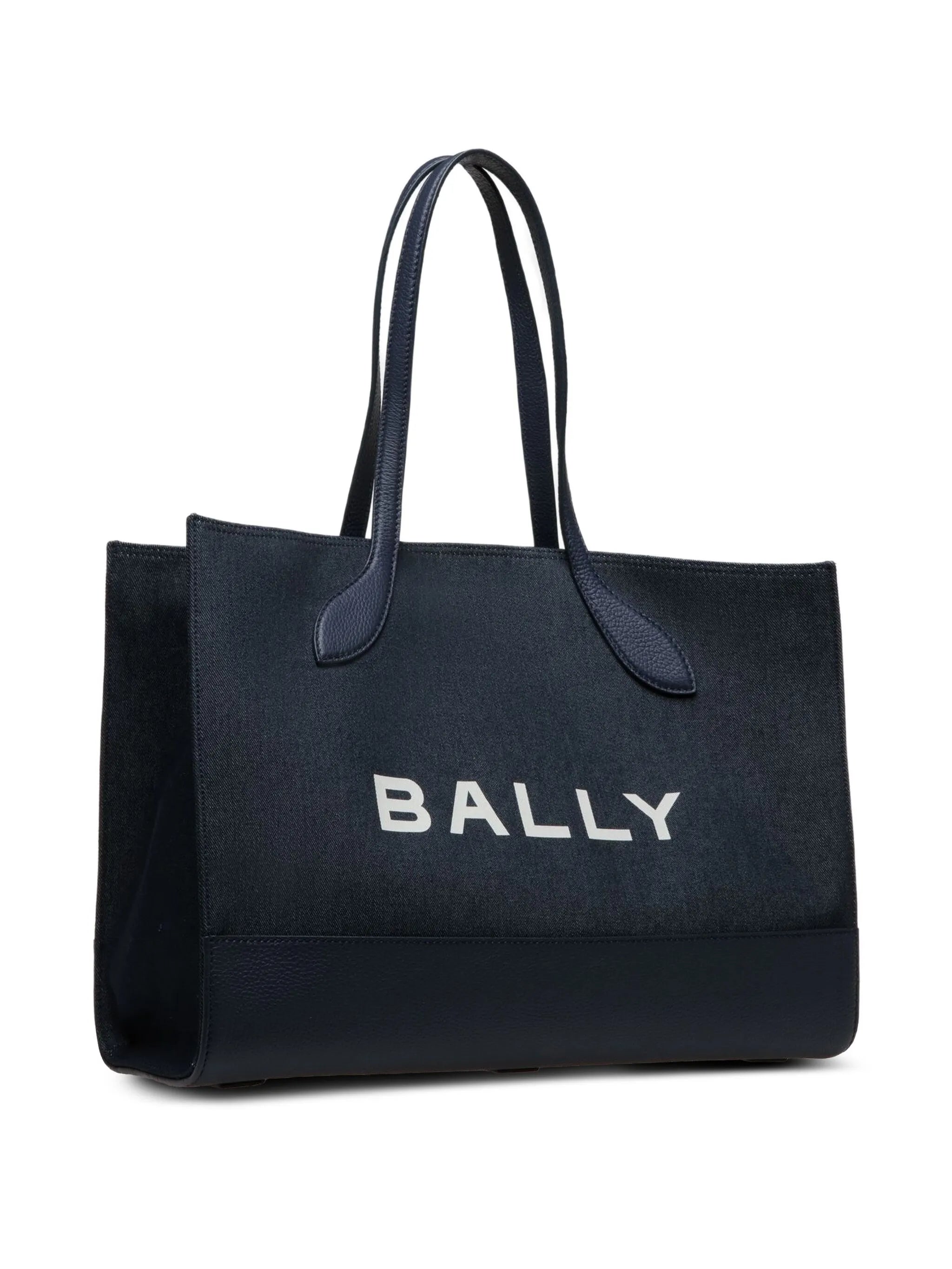 logo-plaque tote bag