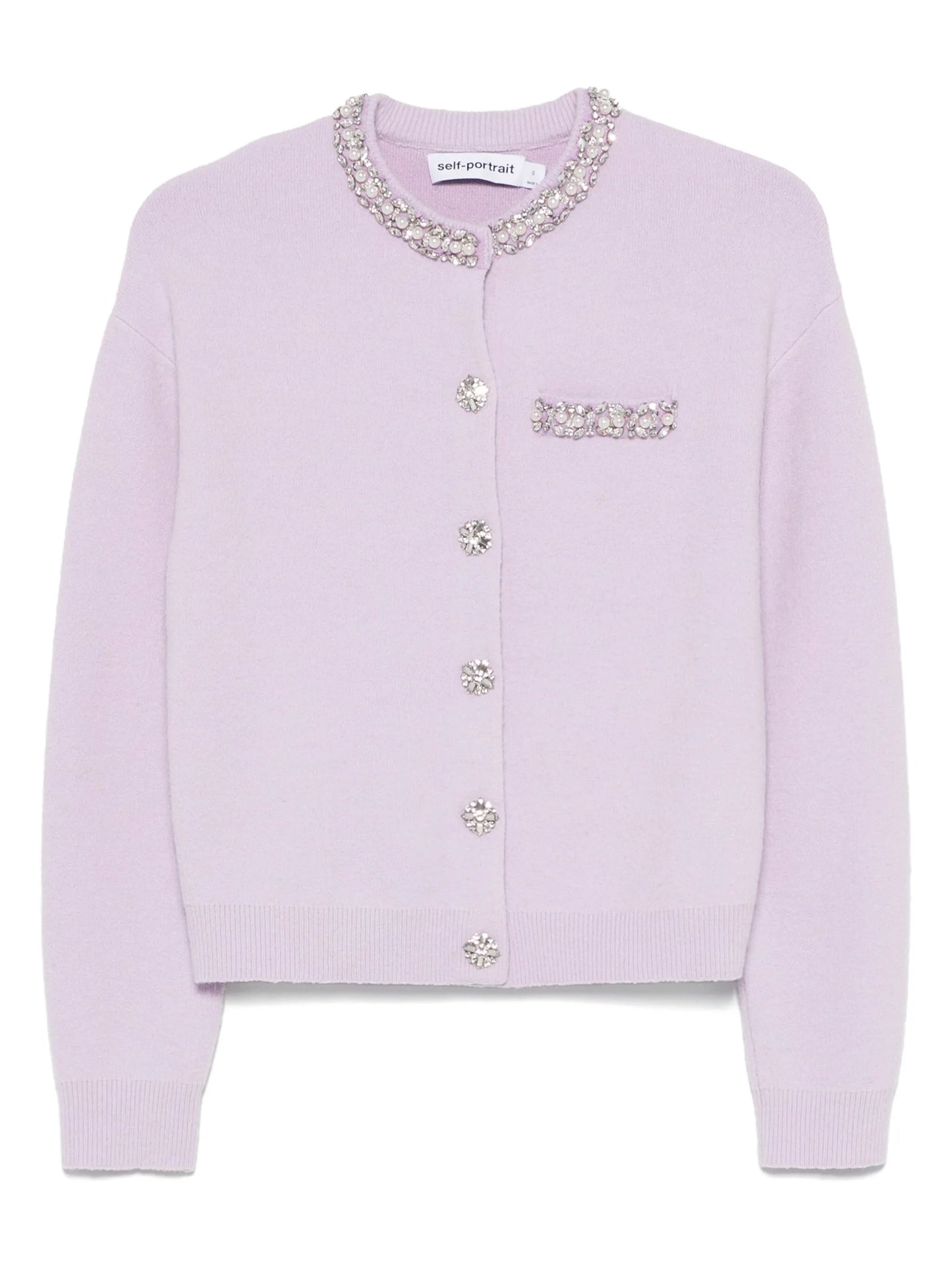 crystal-embellished cardigan
