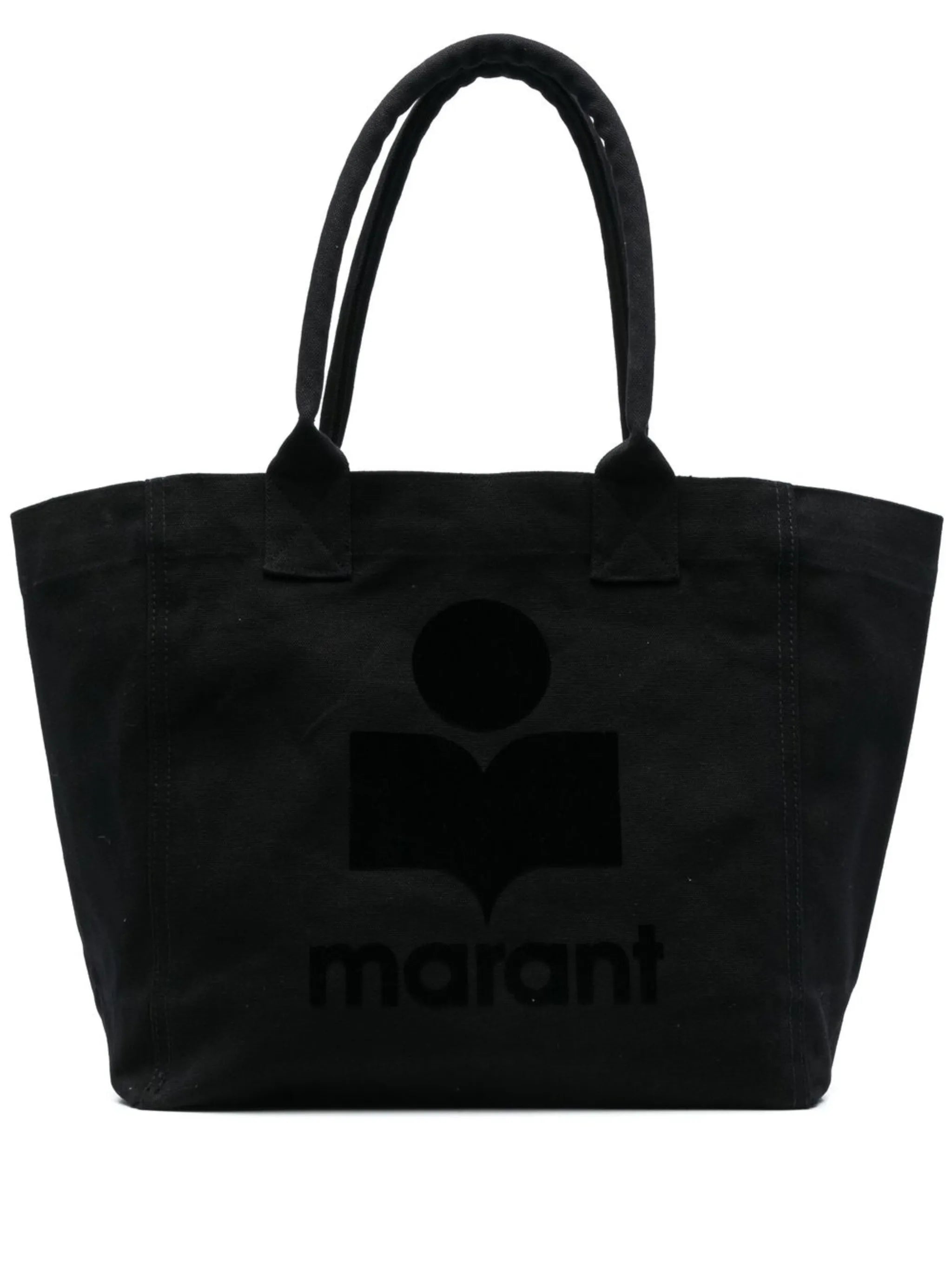 logo-print tote bag