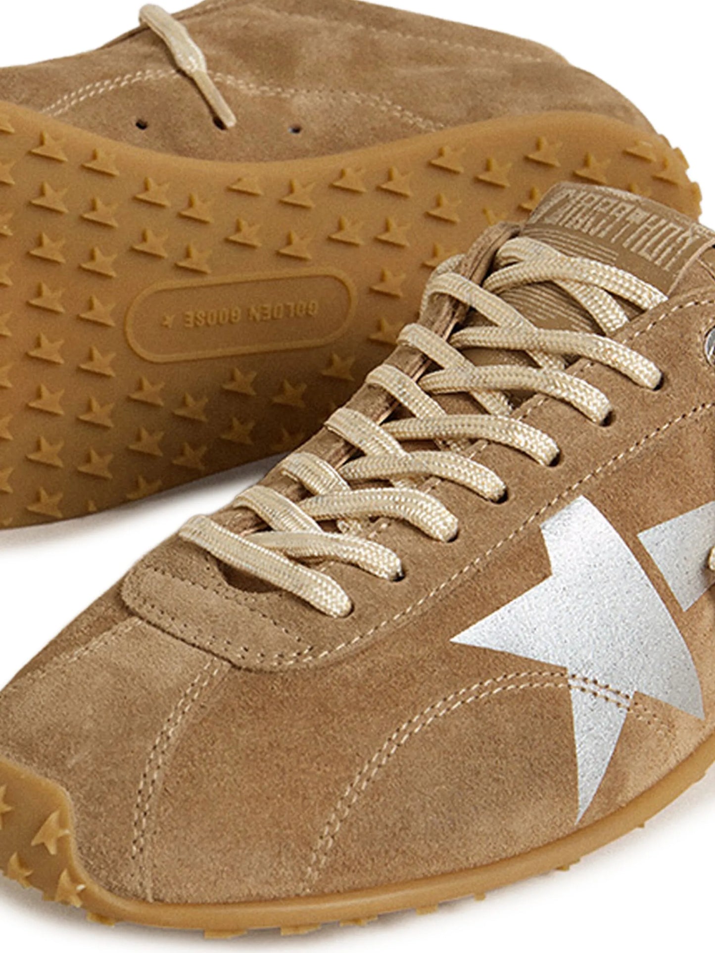 Marathon Speed suede star trainers