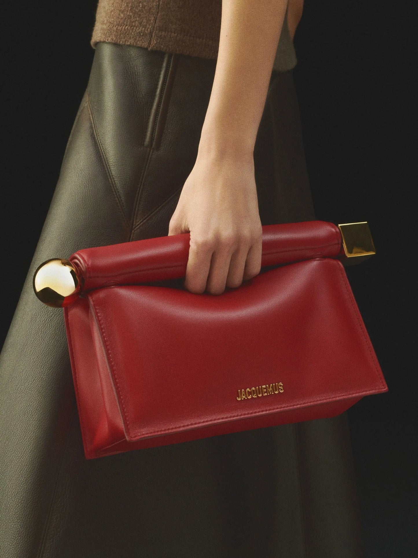 Rond Carré clutch bag