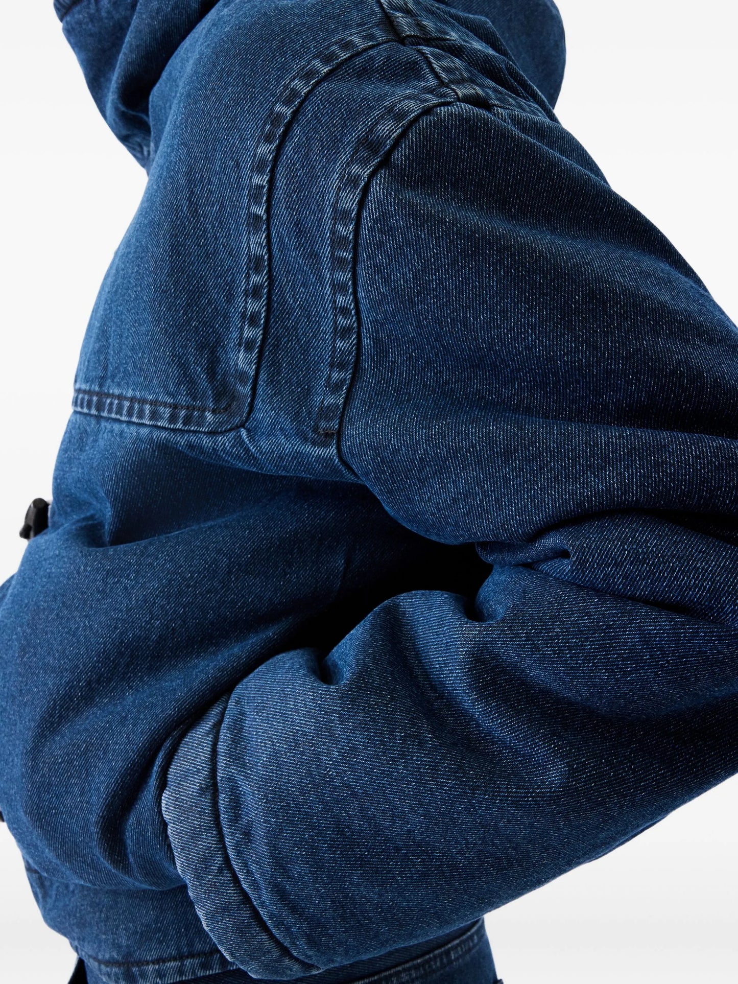 Le Duffle De-Nimes hooded jacket