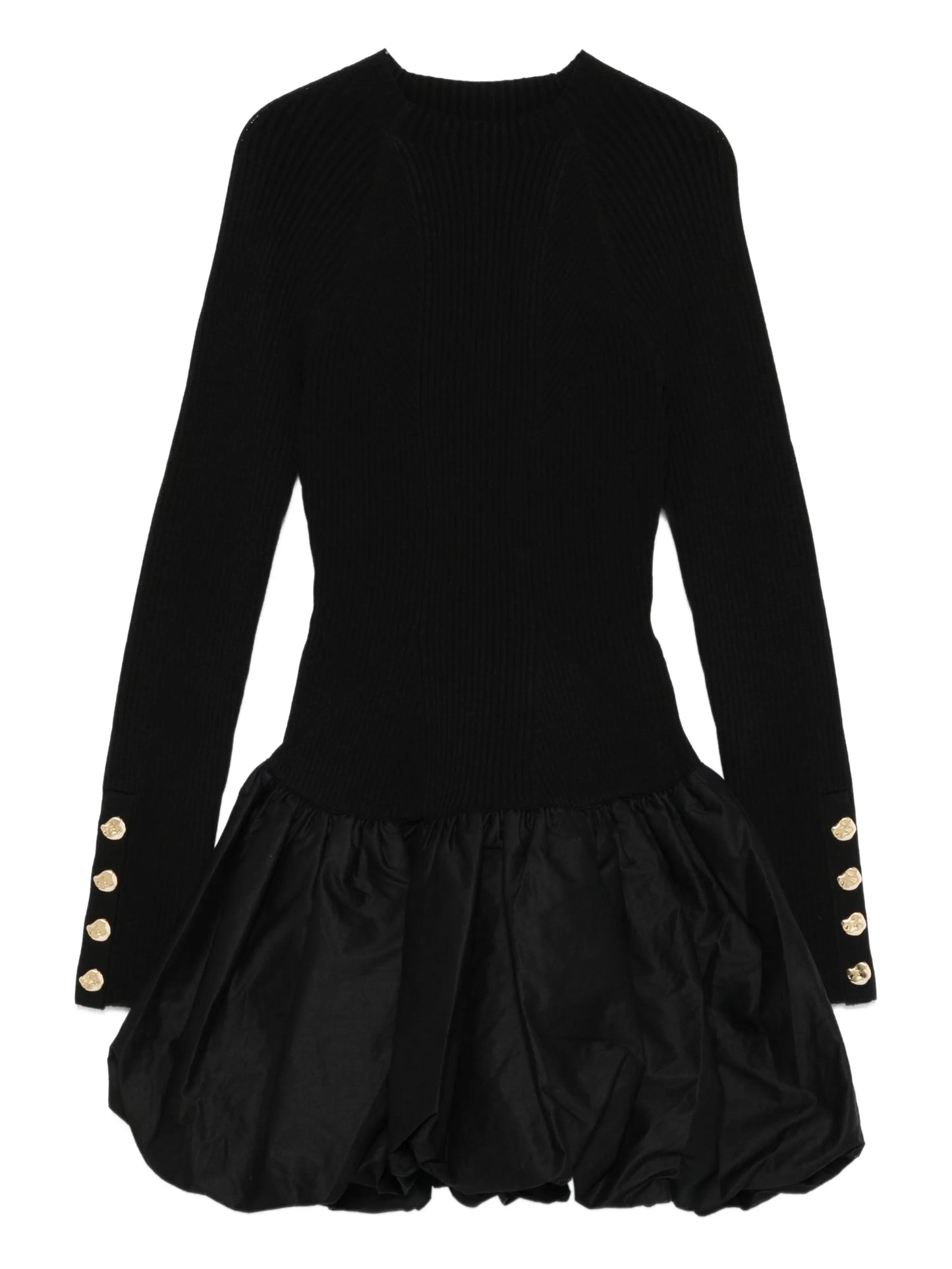 Moonlight puffball-hem dress