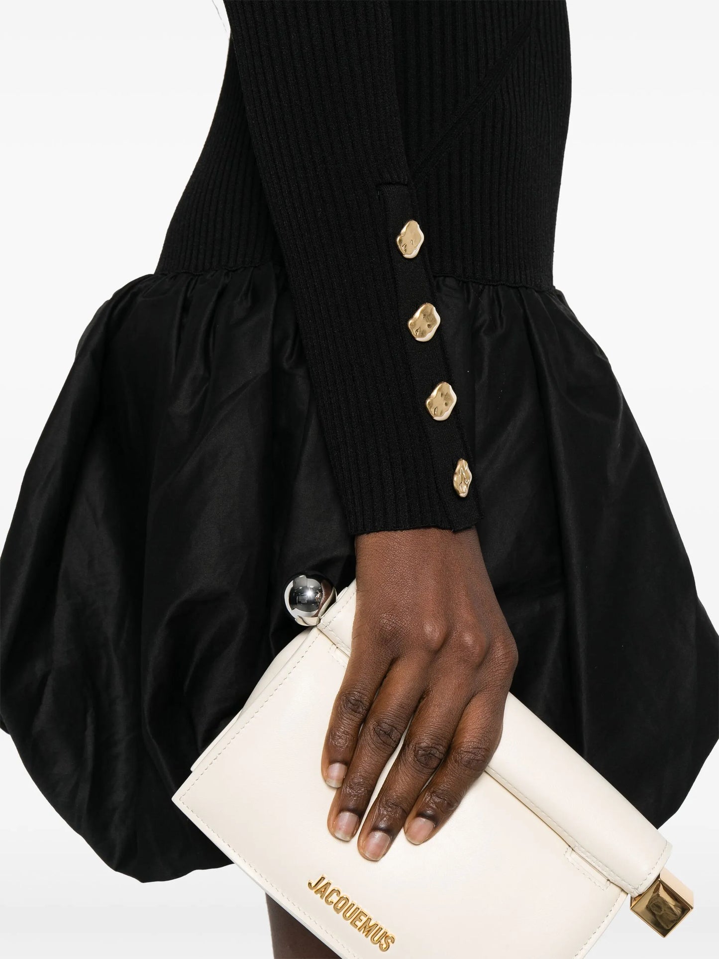 Moonlight puffball-hem dress