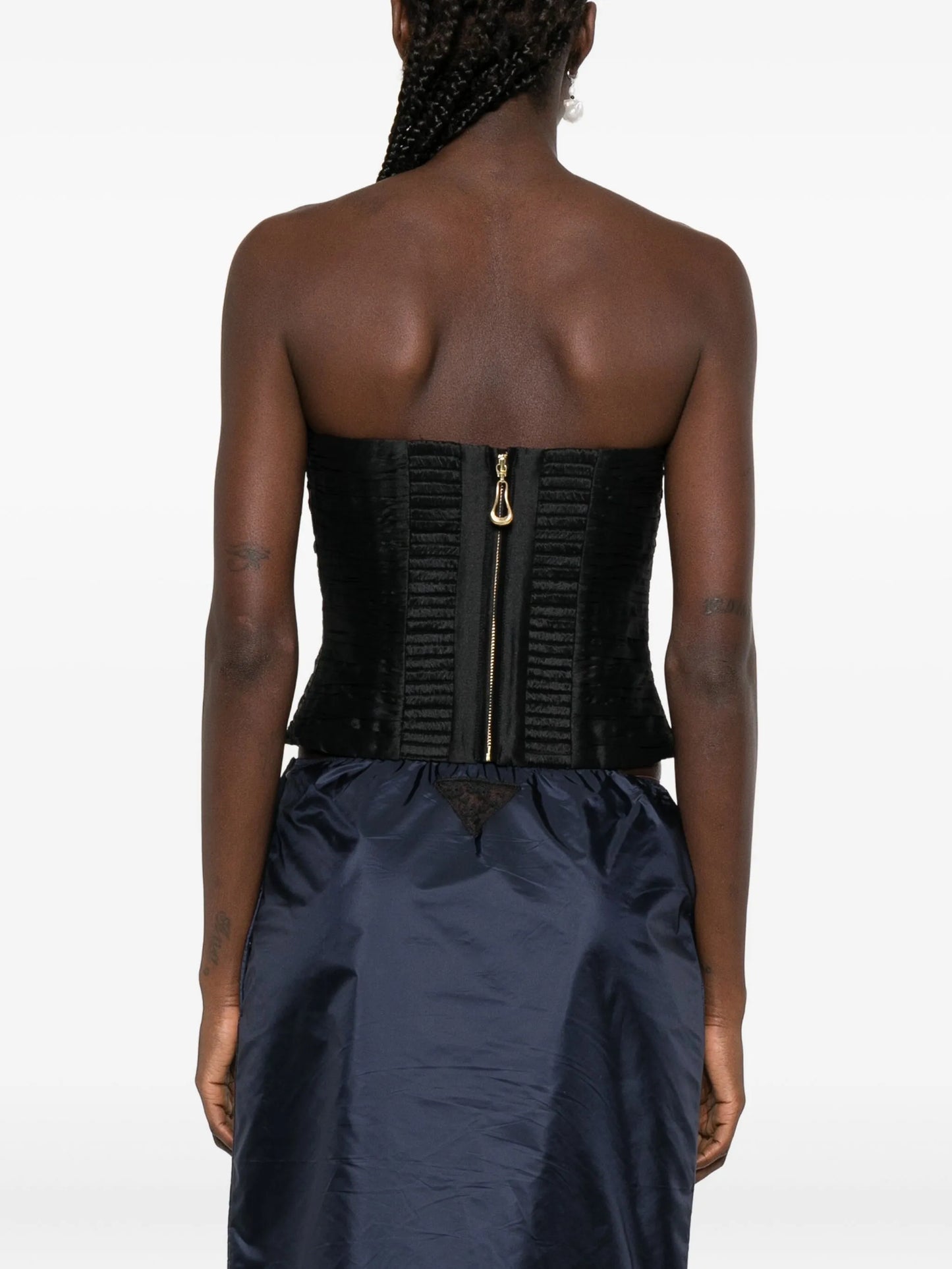 Stella bow-detail top