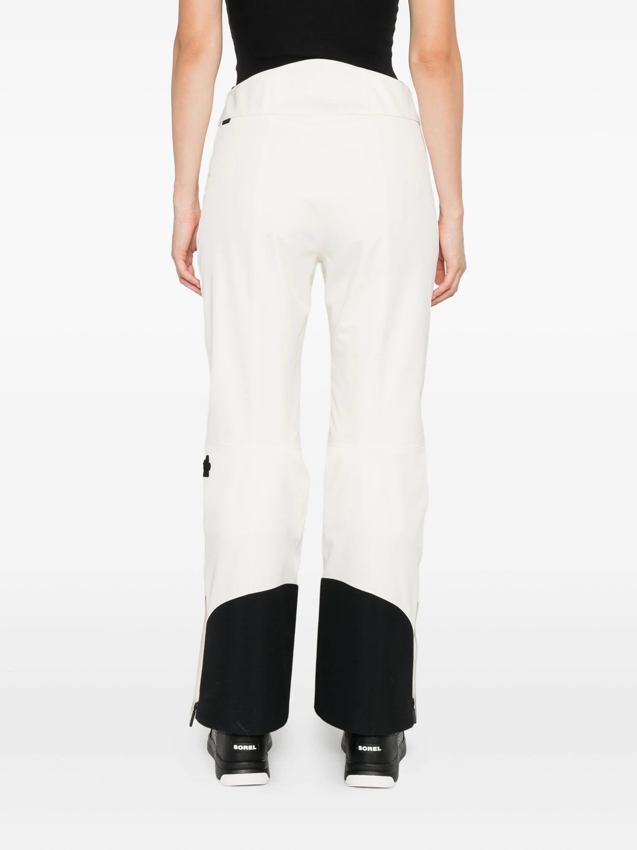 belted ski trousers