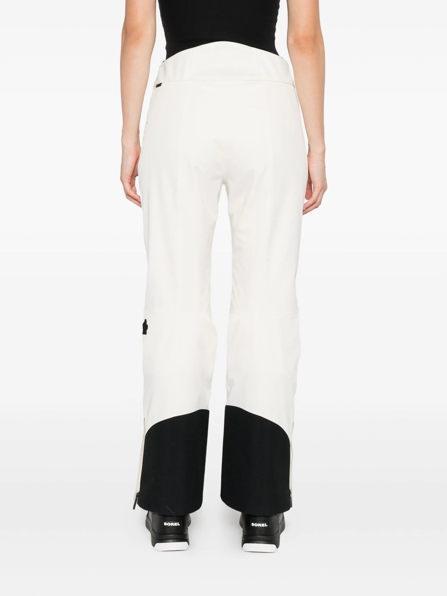 belted ski trousers