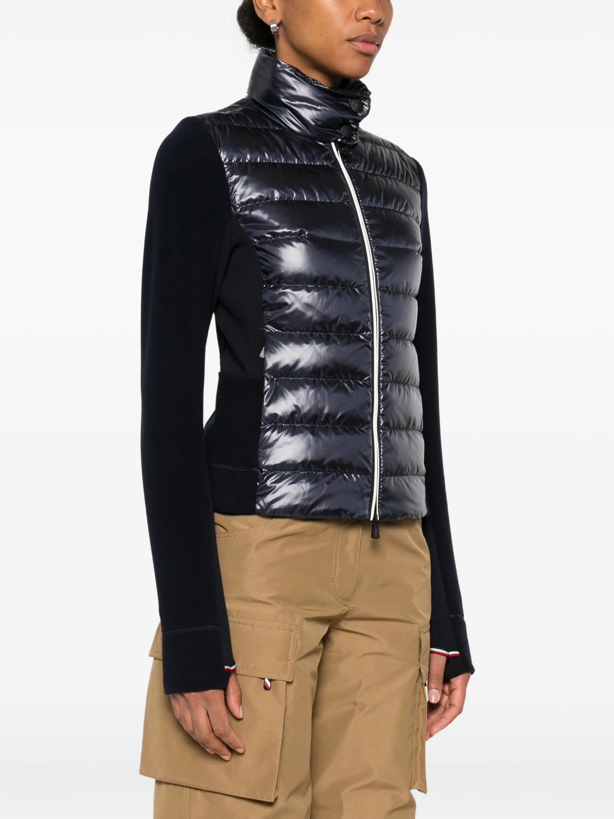padded zip-up jacket