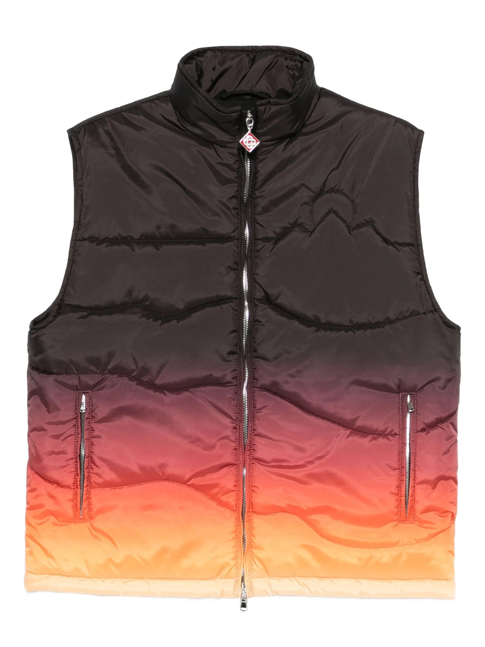 zip-up ski jacket