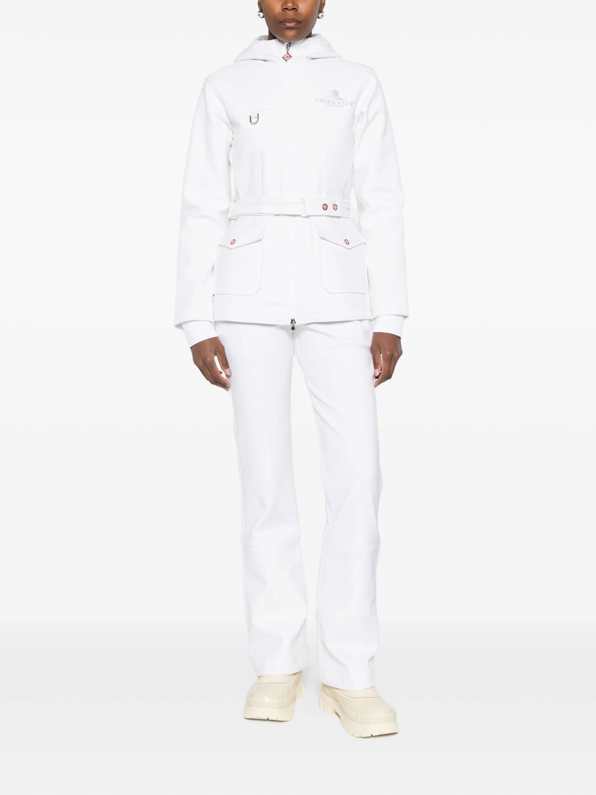 slim-leg ski trousers