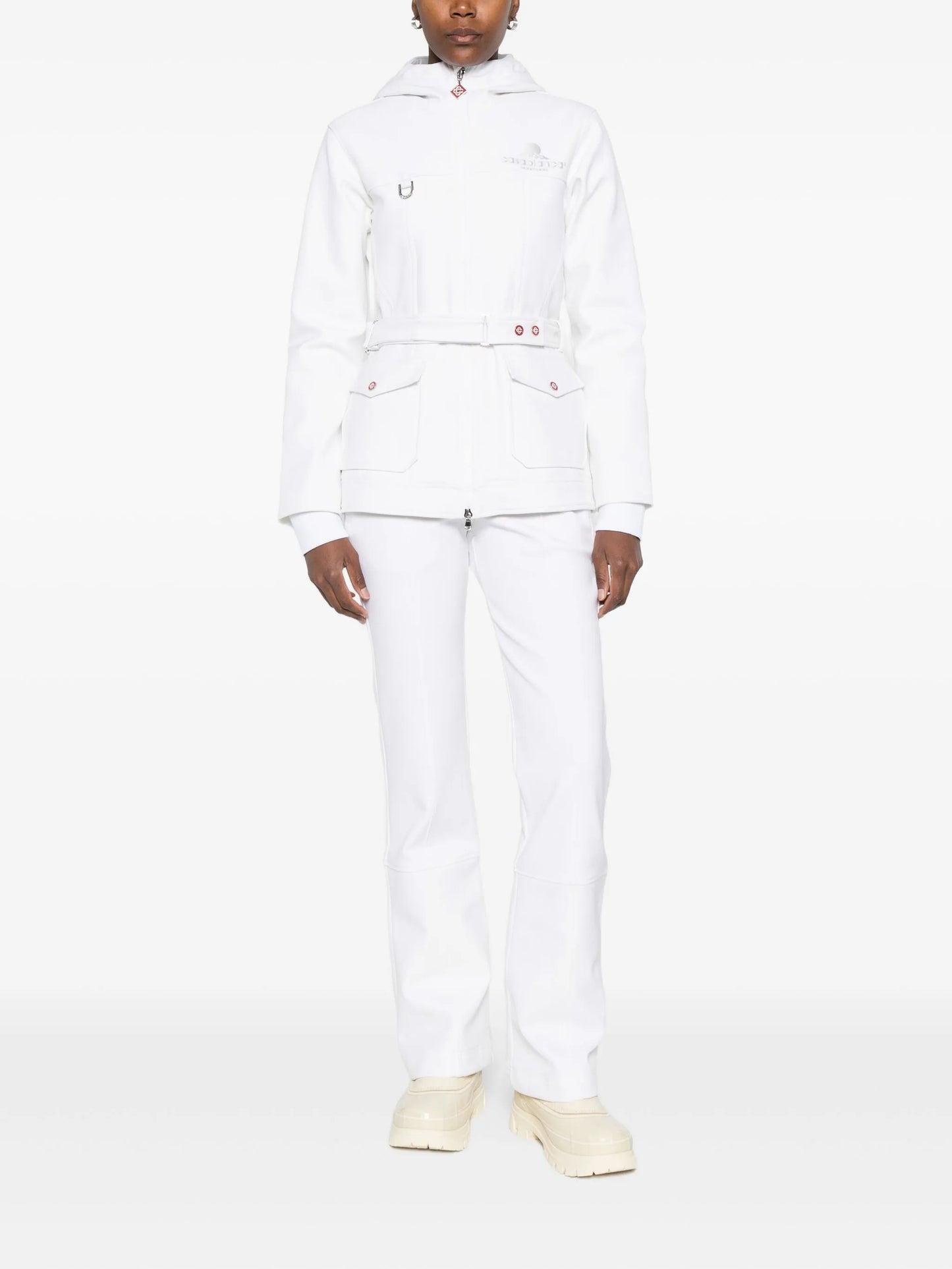 slim-leg ski trousers