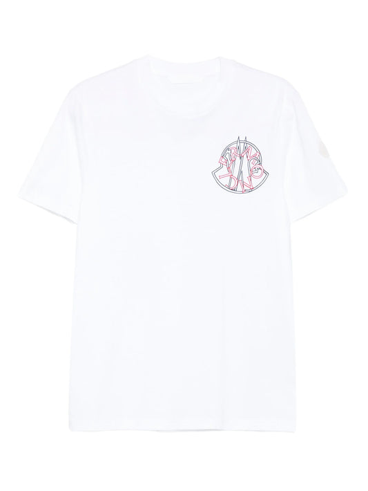 logo-print T-shirt
