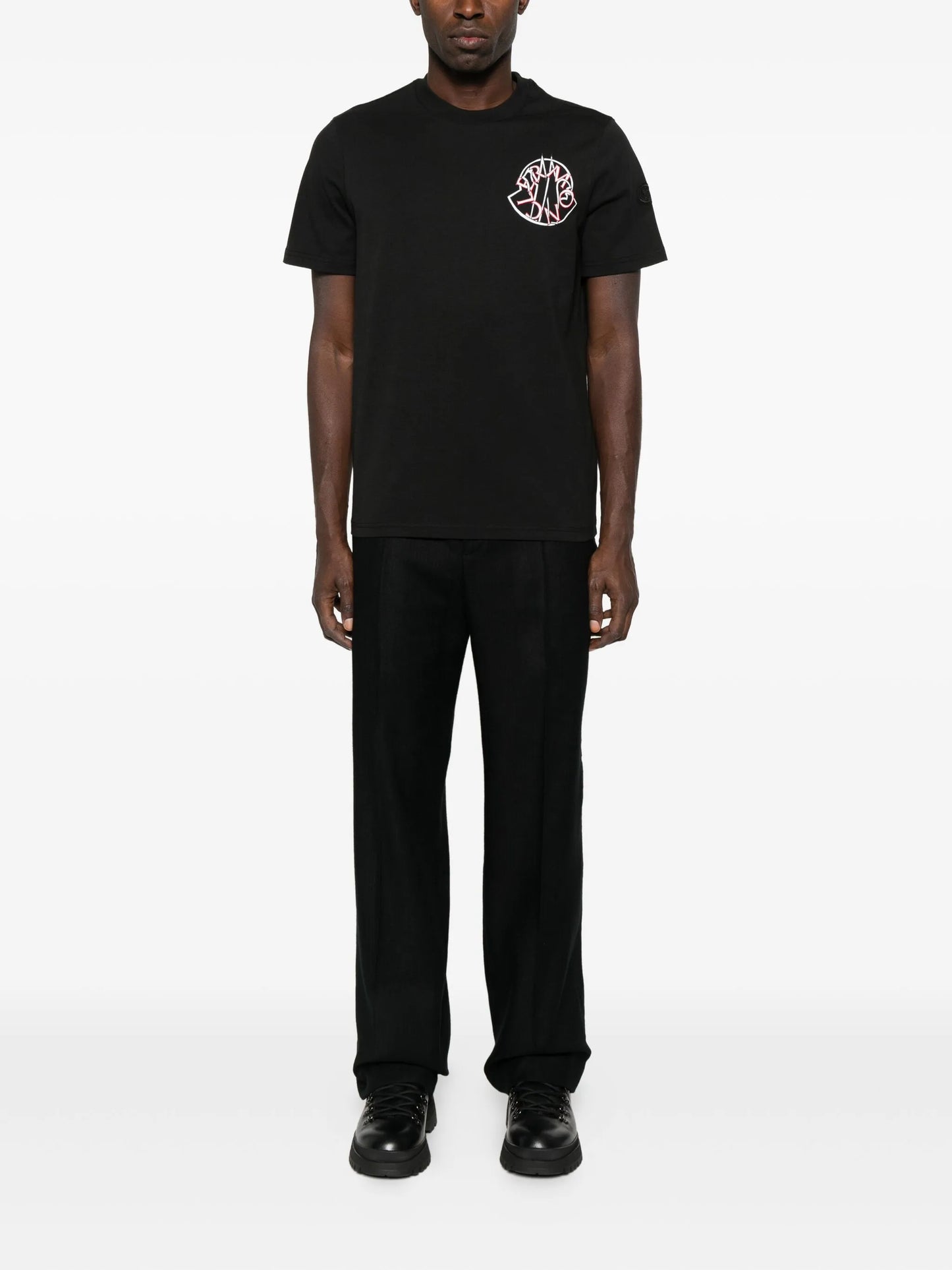 logo-embellished jersey t-shirt