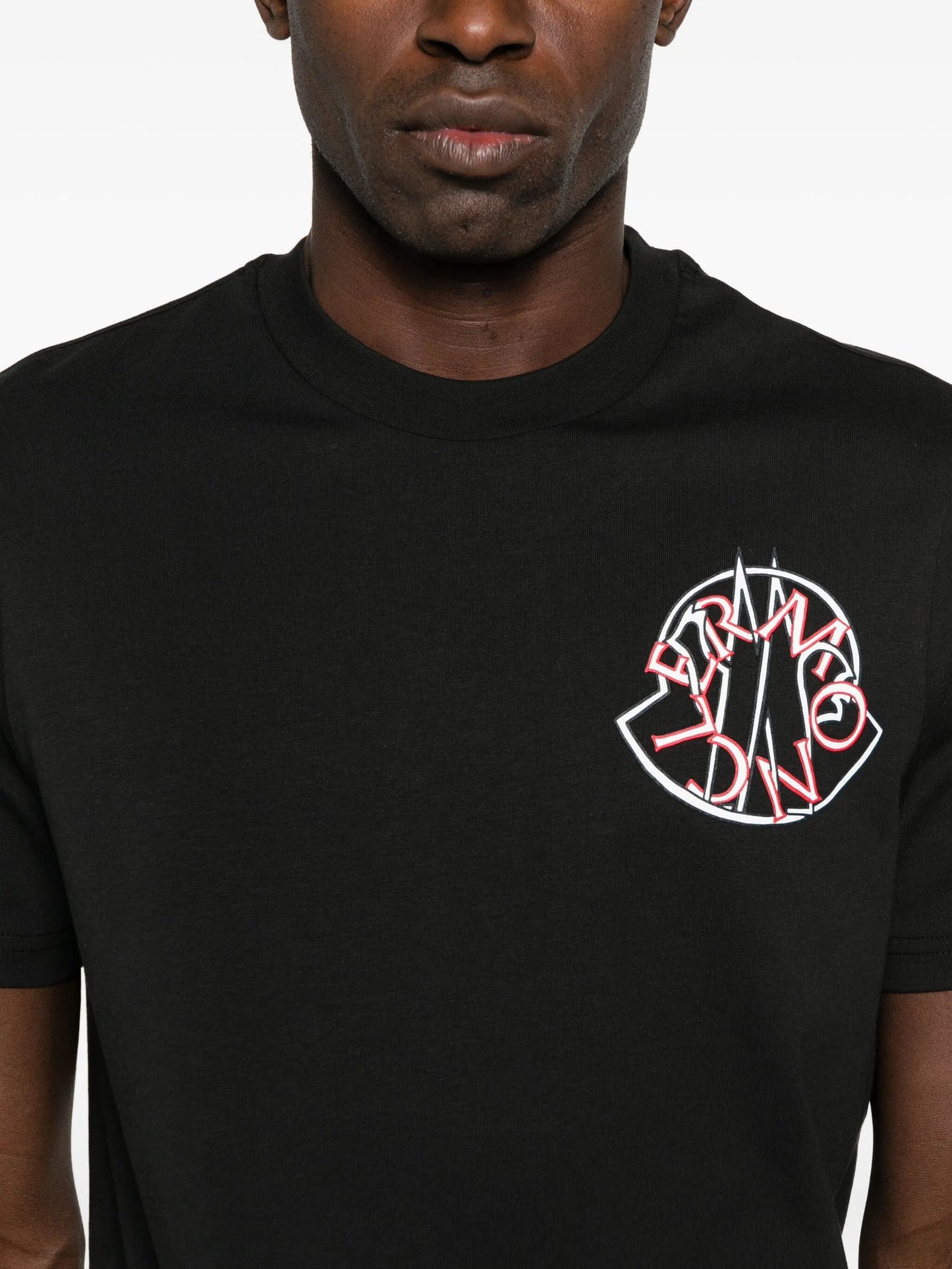 logo-embellished jersey t-shirt