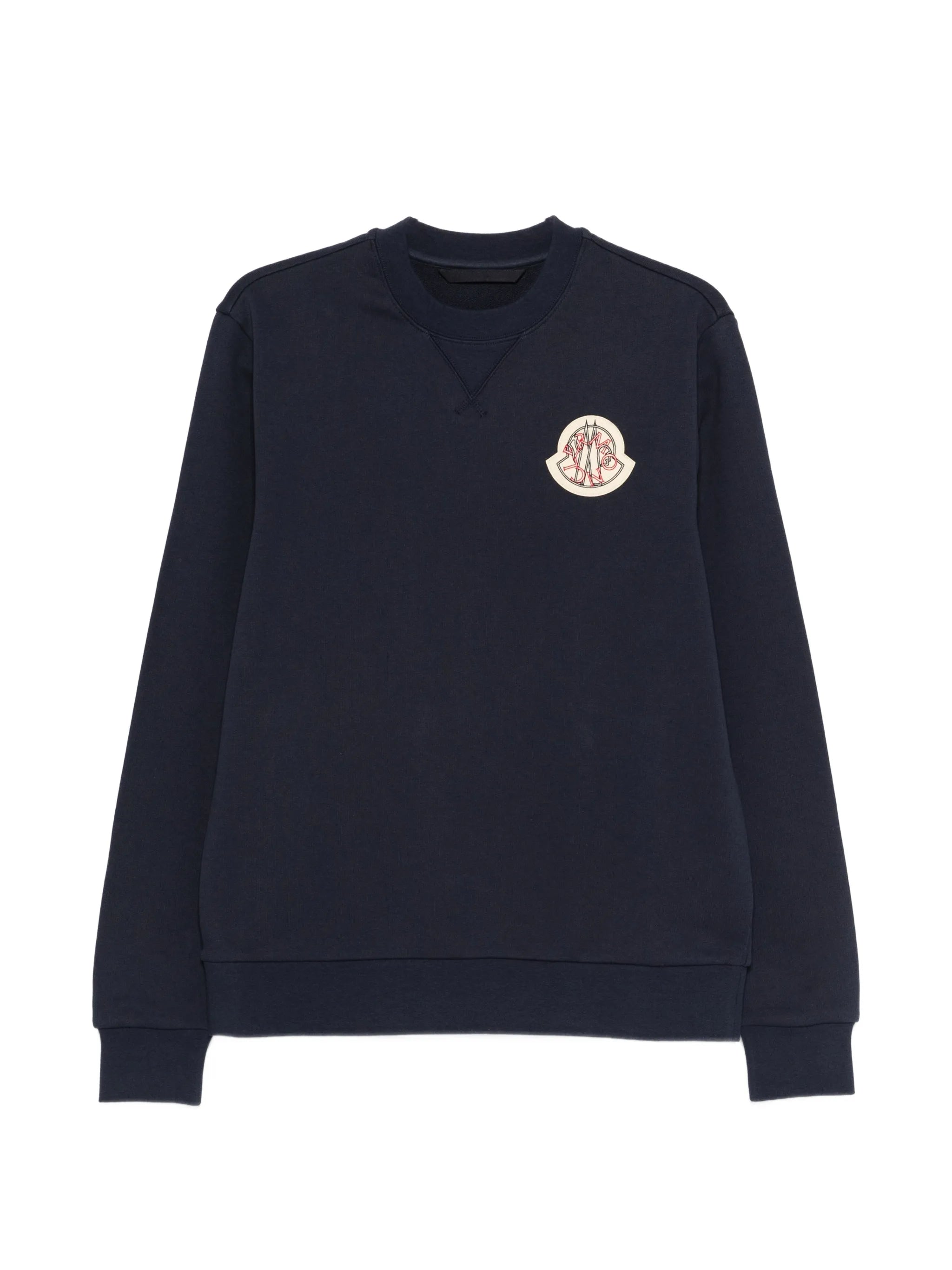 logo-patch sweatshirt