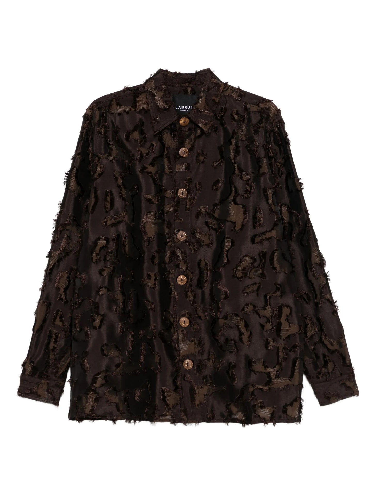 frayed camo shirt