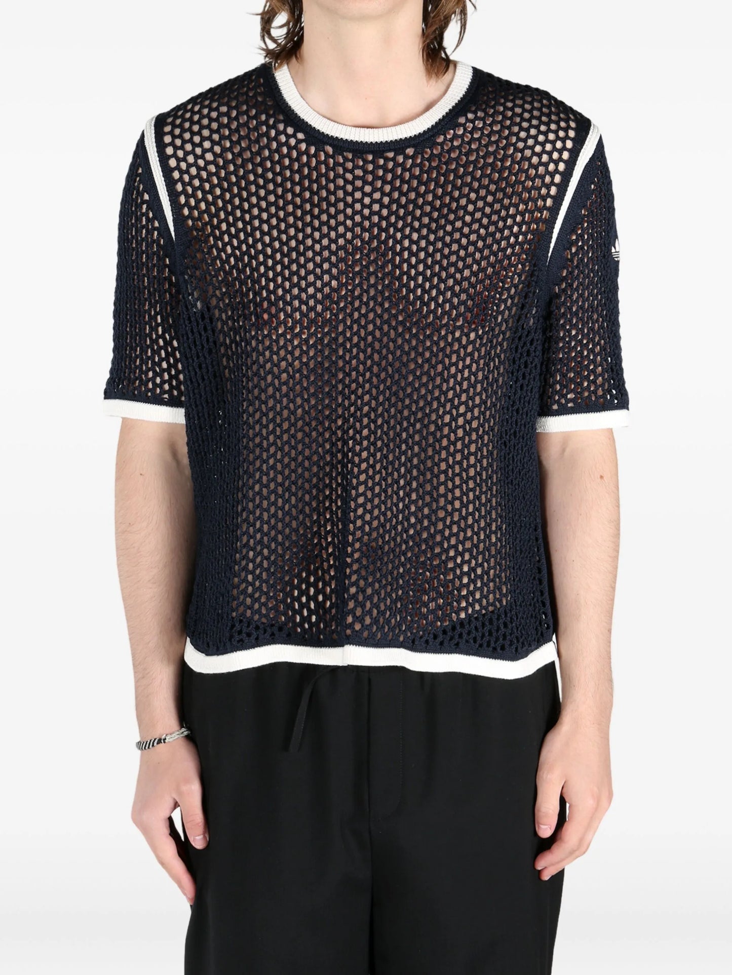 x Wales Bonner crochet T-shirt
