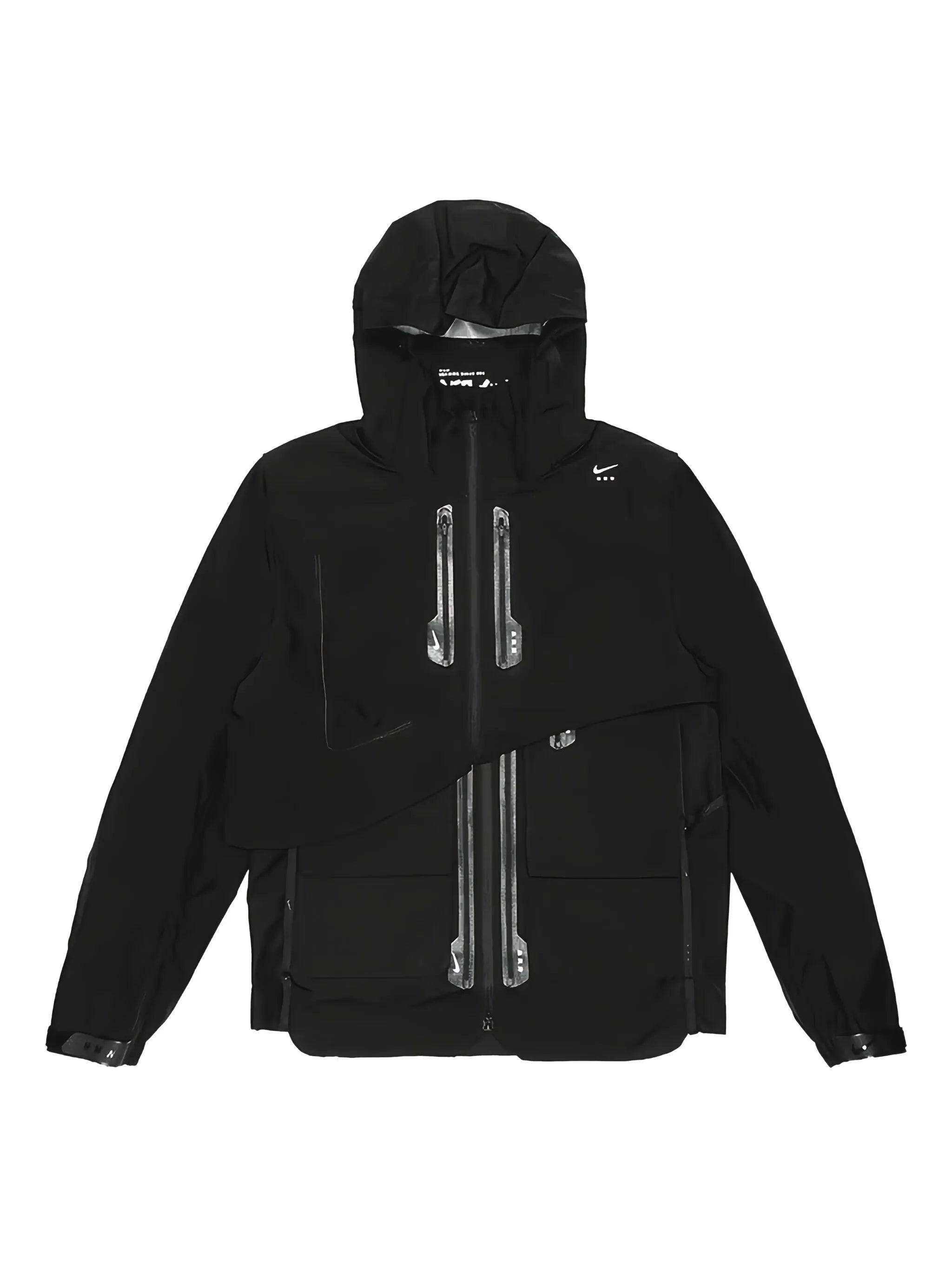 hooded-zipped jacket