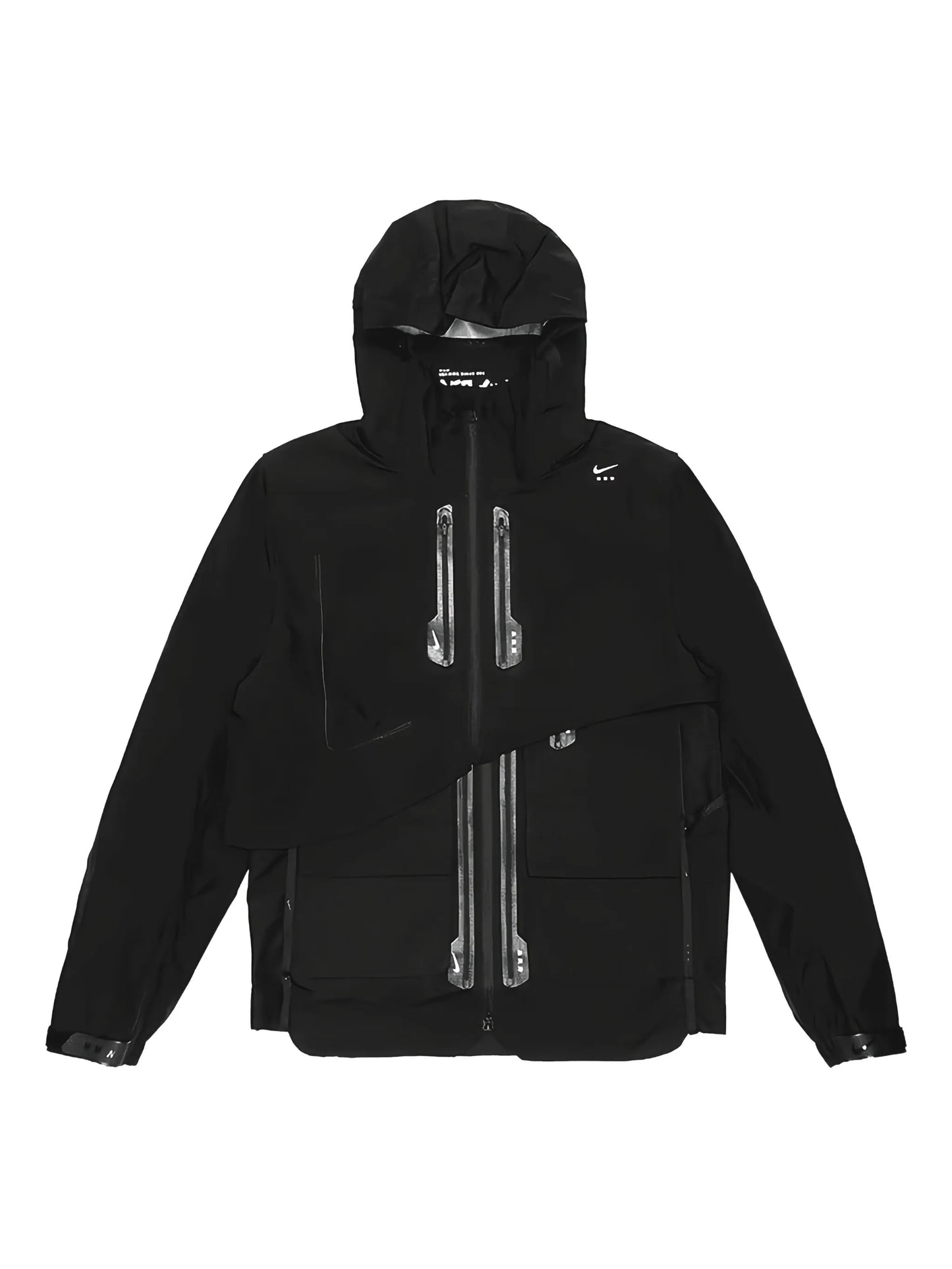 hooded-zipped jacket