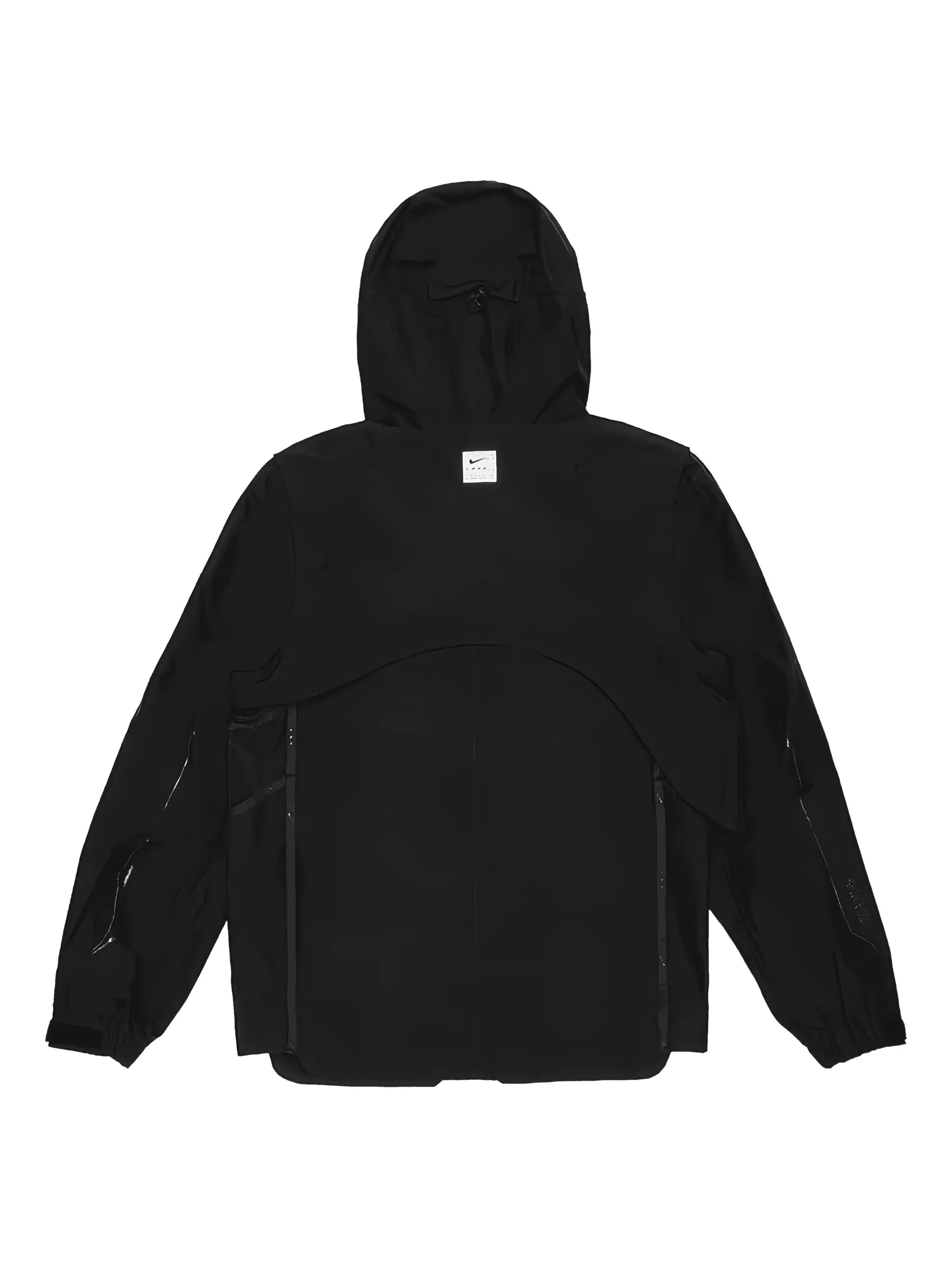 hooded-zipped jacket