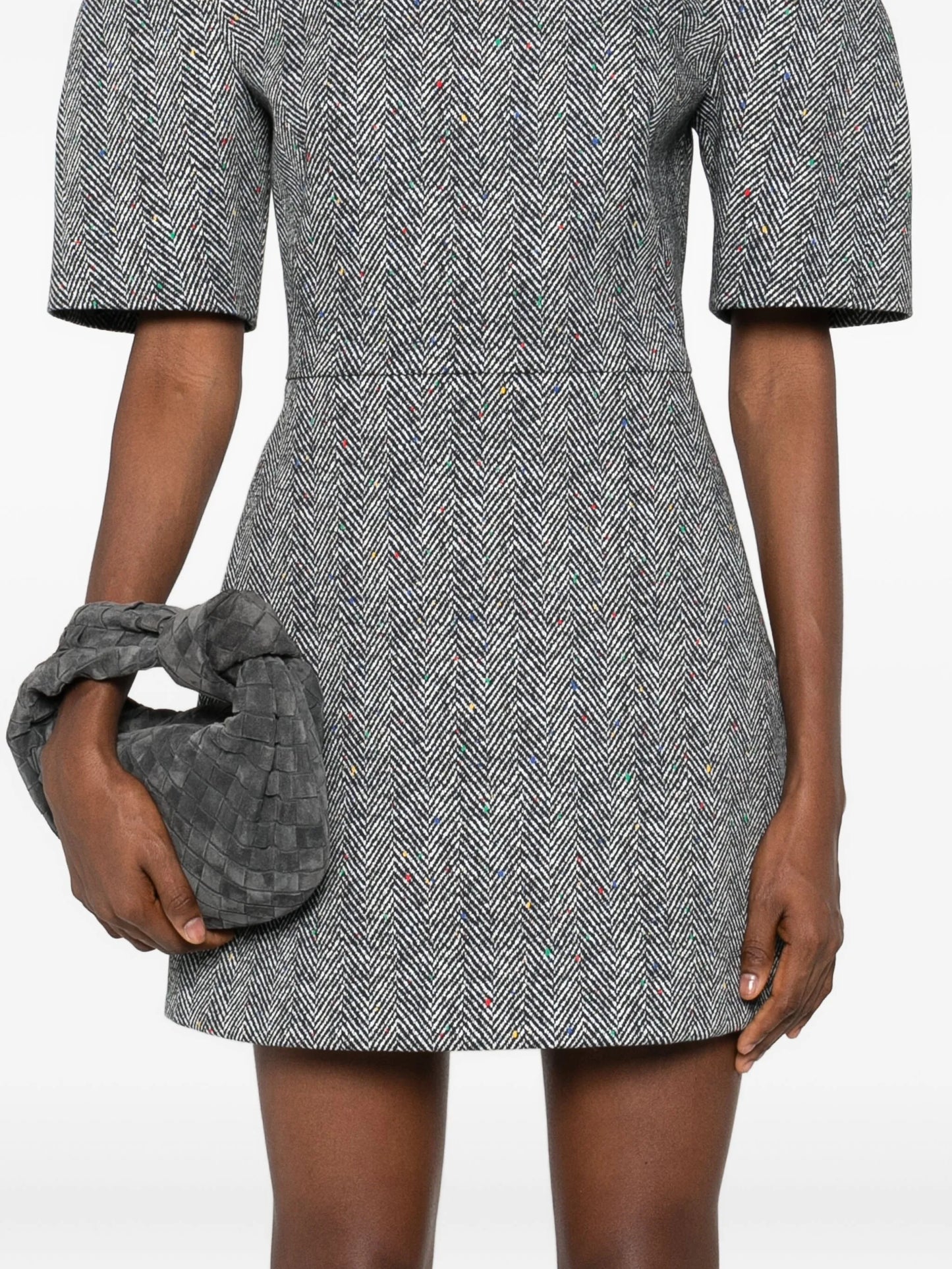 mini Jodie suede tote bag