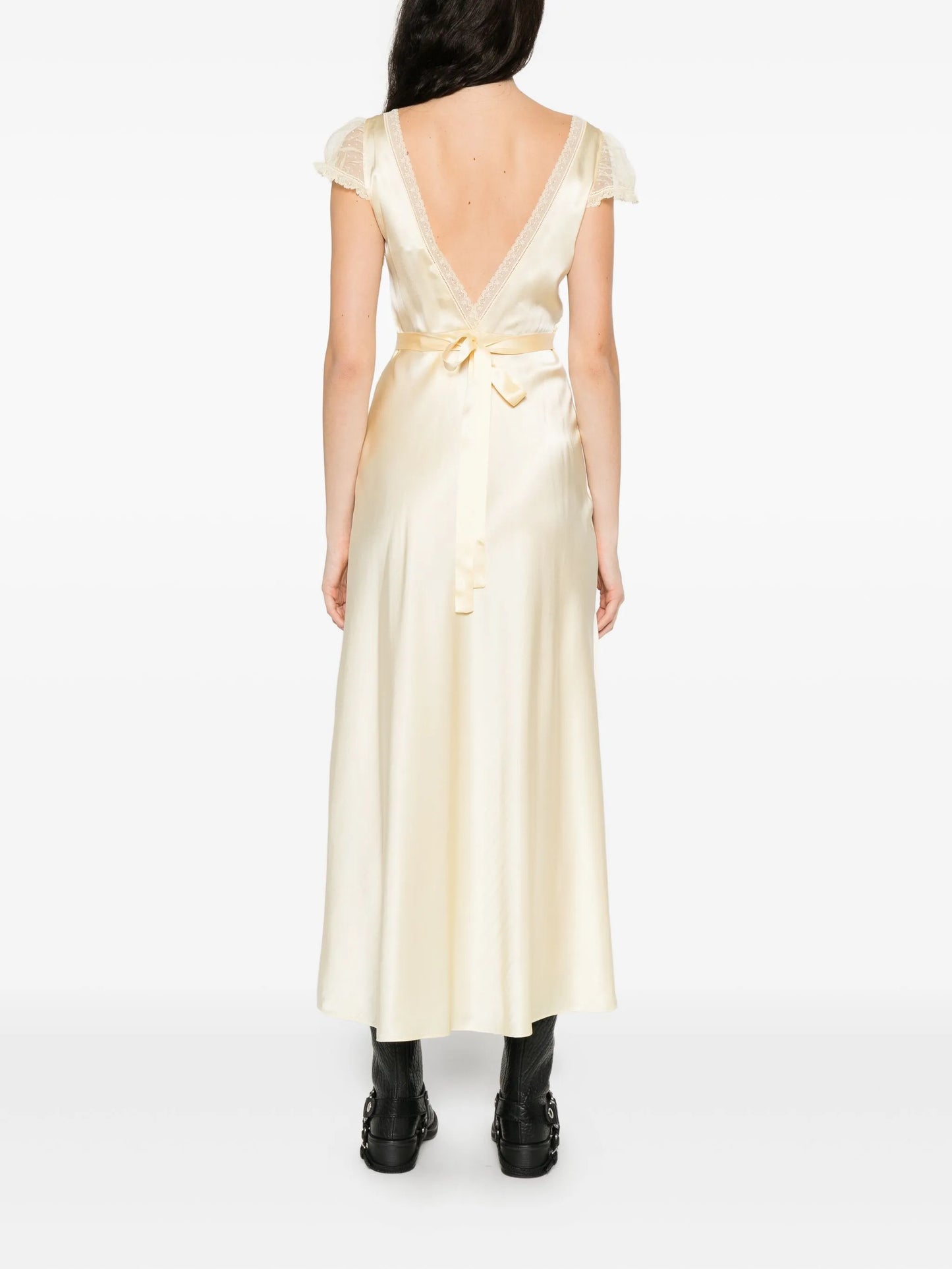 Corelia v-neck midi dress