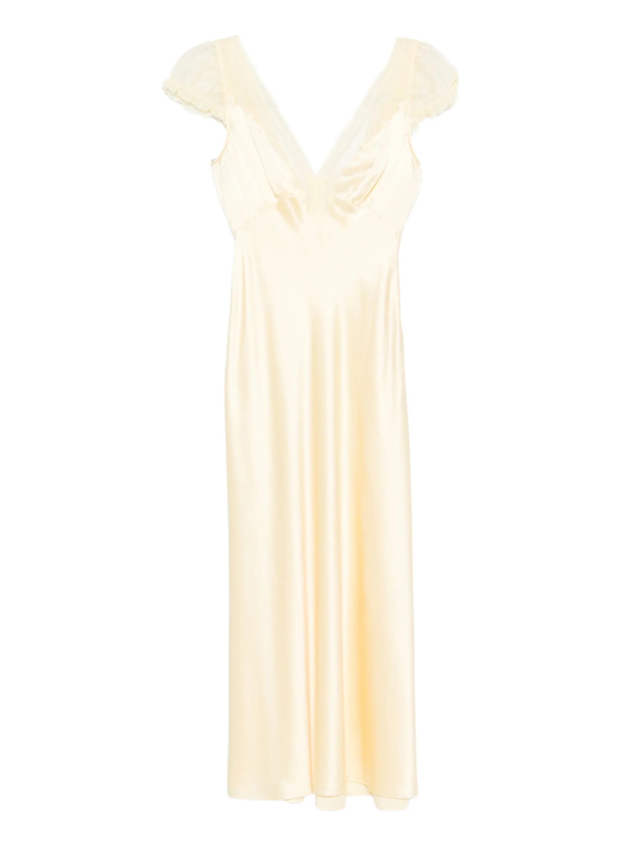 Corelia v-neck midi dress