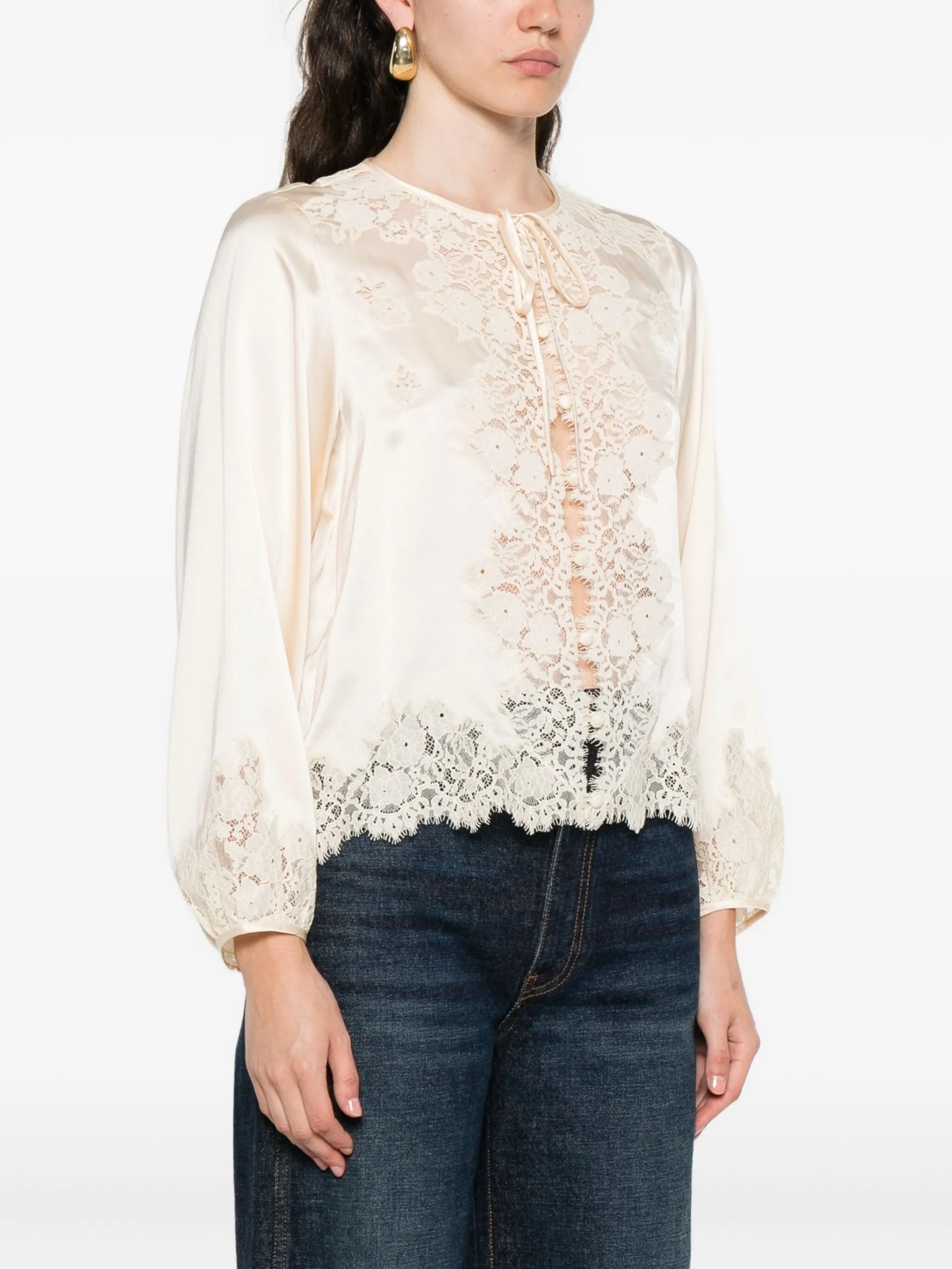 Lucine lace blouse