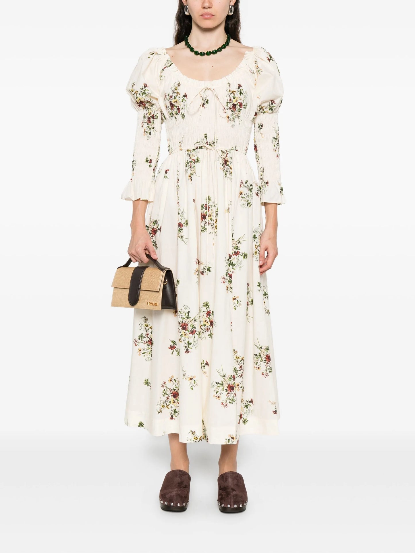 Kaira floral-print maxi dress