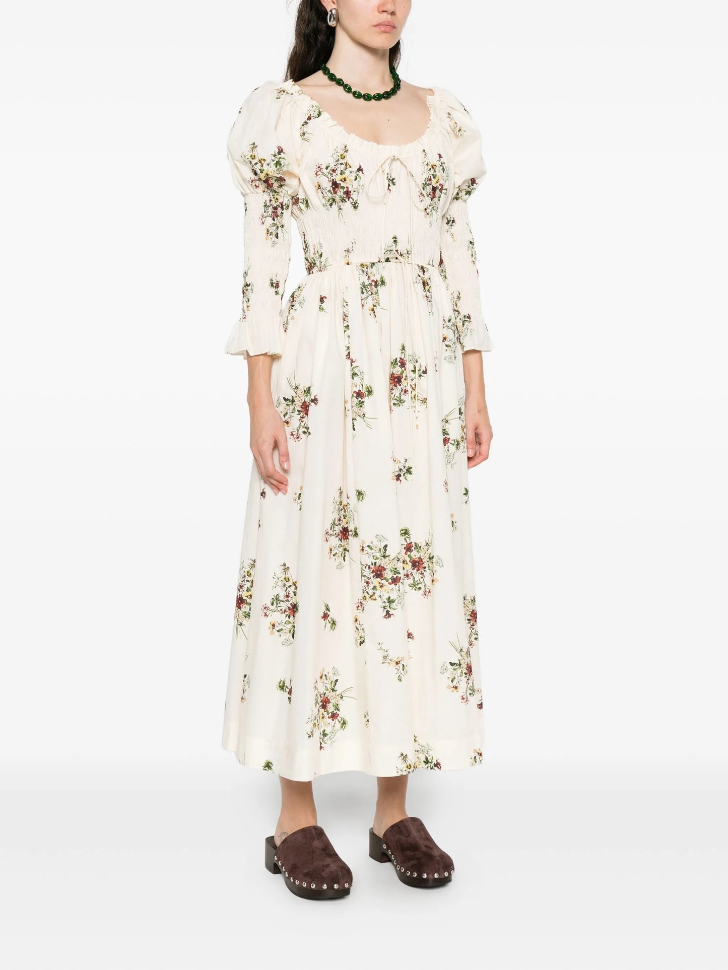 Kaira floral-print maxi dress