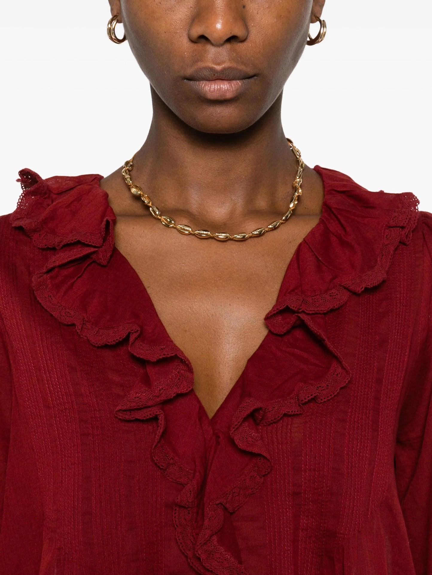 Hardy ruffled blouse