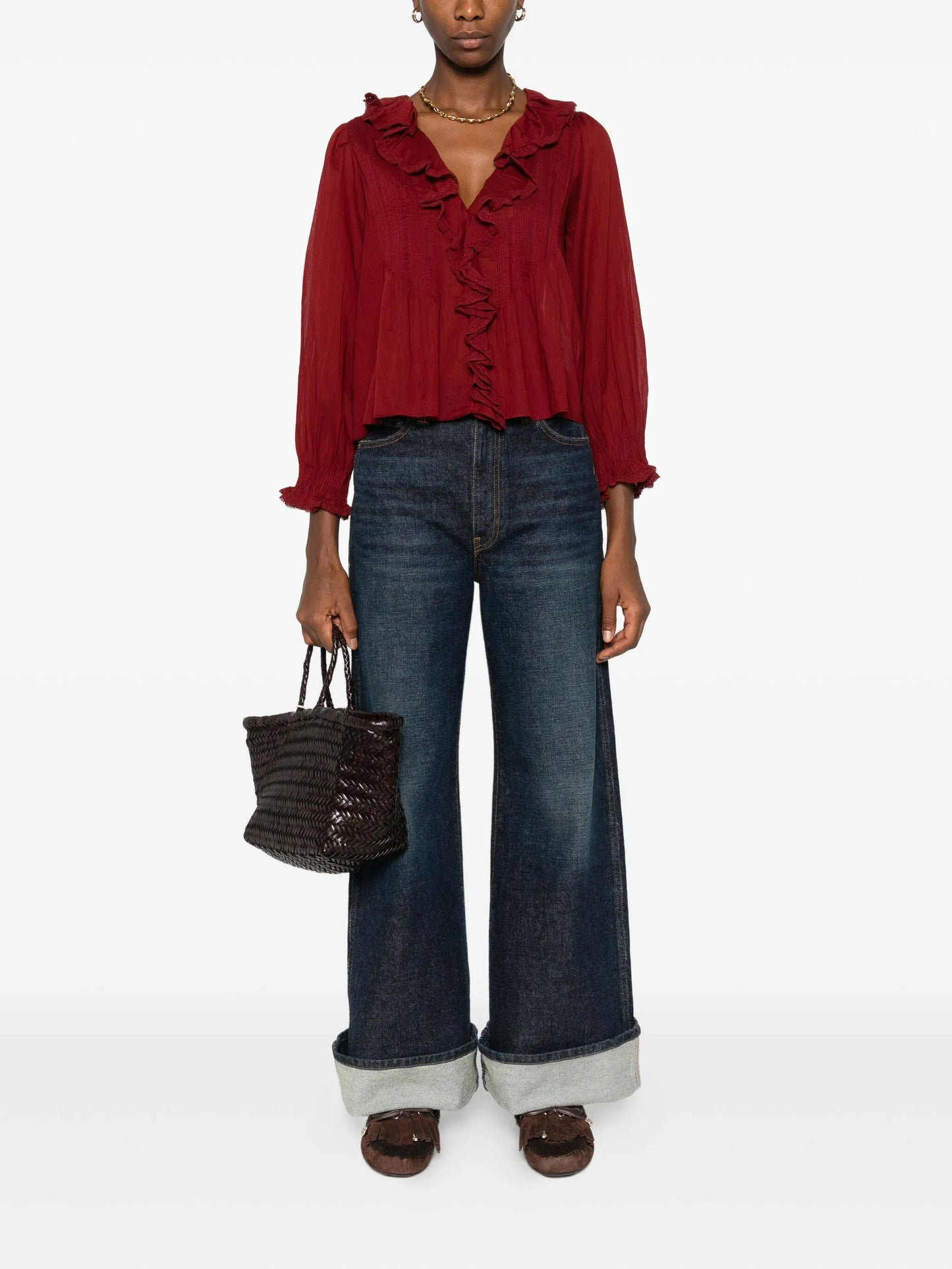 Hardy ruffled blouse