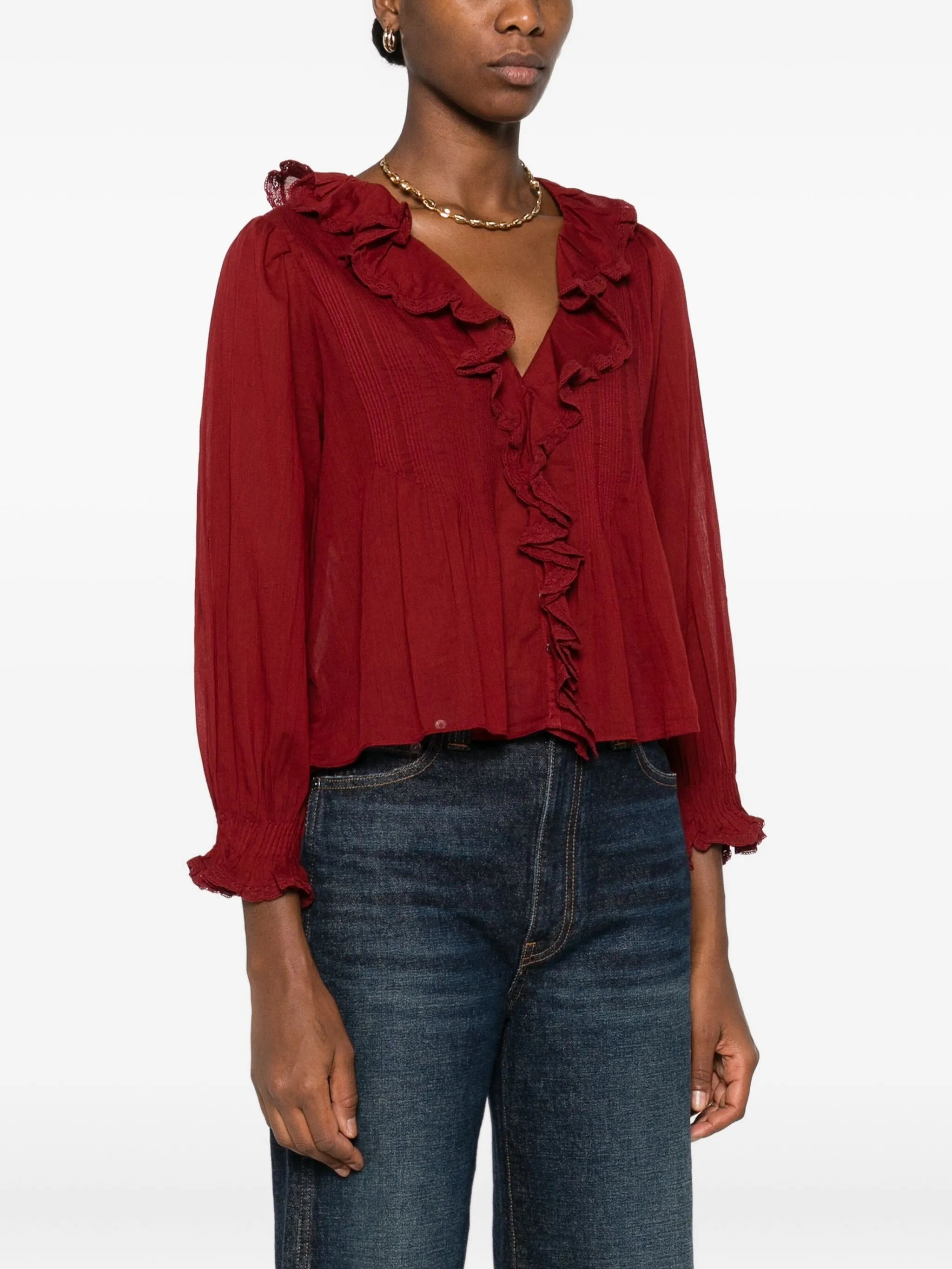 Hardy ruffled blouse
