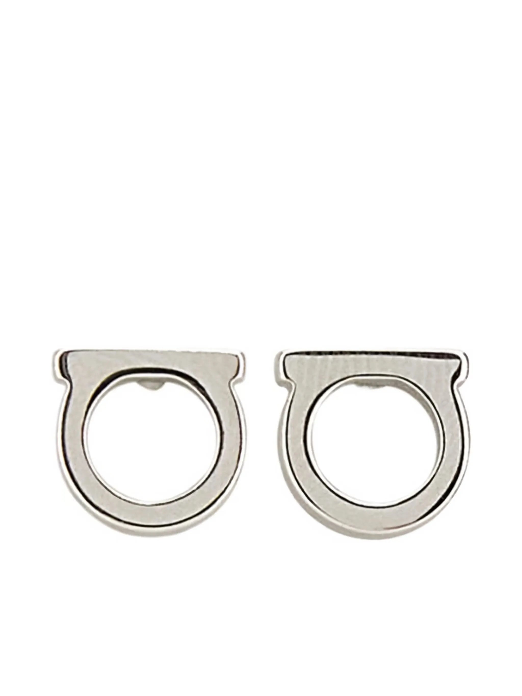 Gancini stud earrings