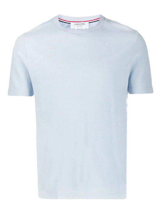 4-Bar insert piqué T-shirt