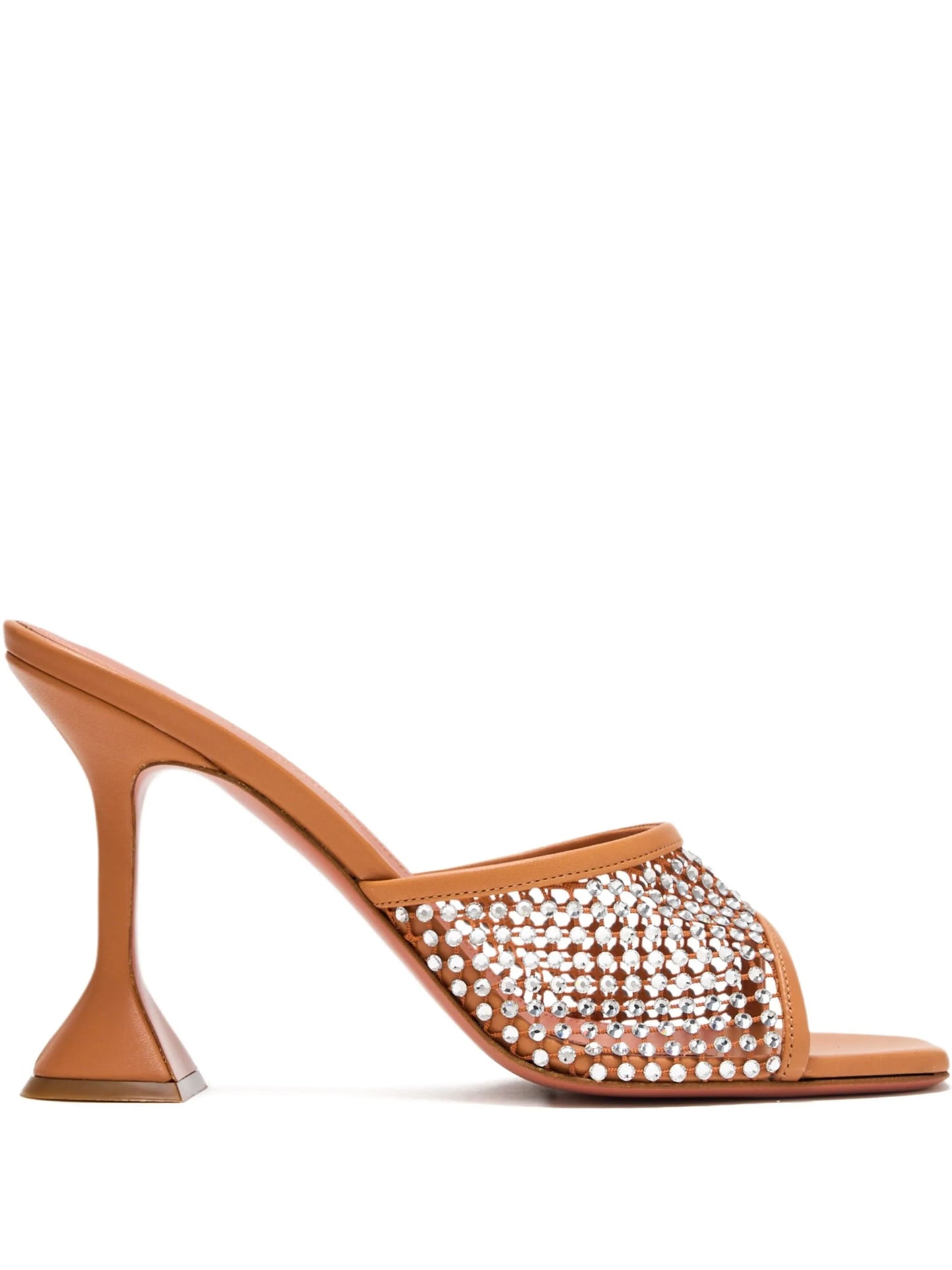 Lupita crystal net slippers