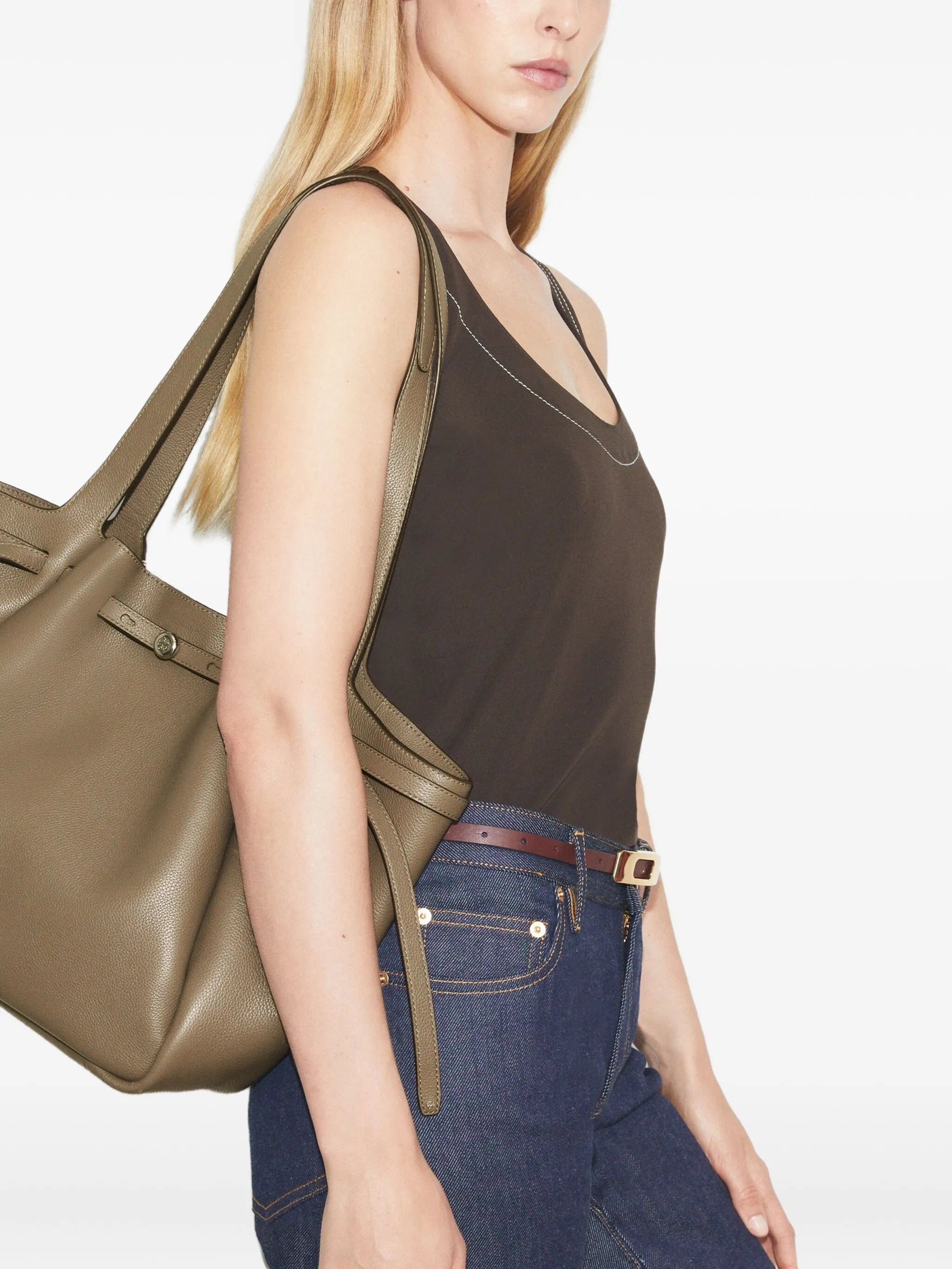 Romy drawstring shoulder bag