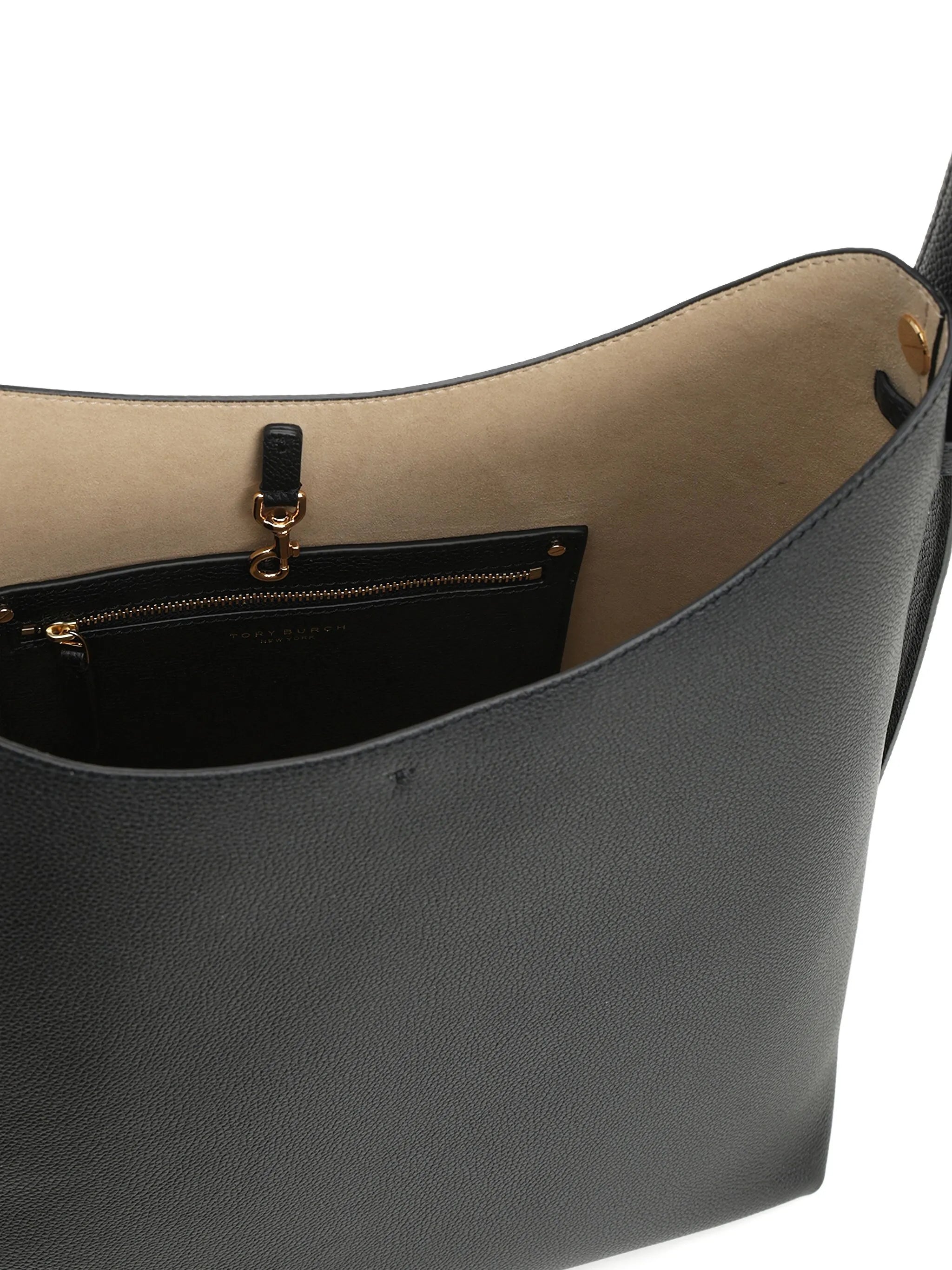 Romy leather shoulder bag
