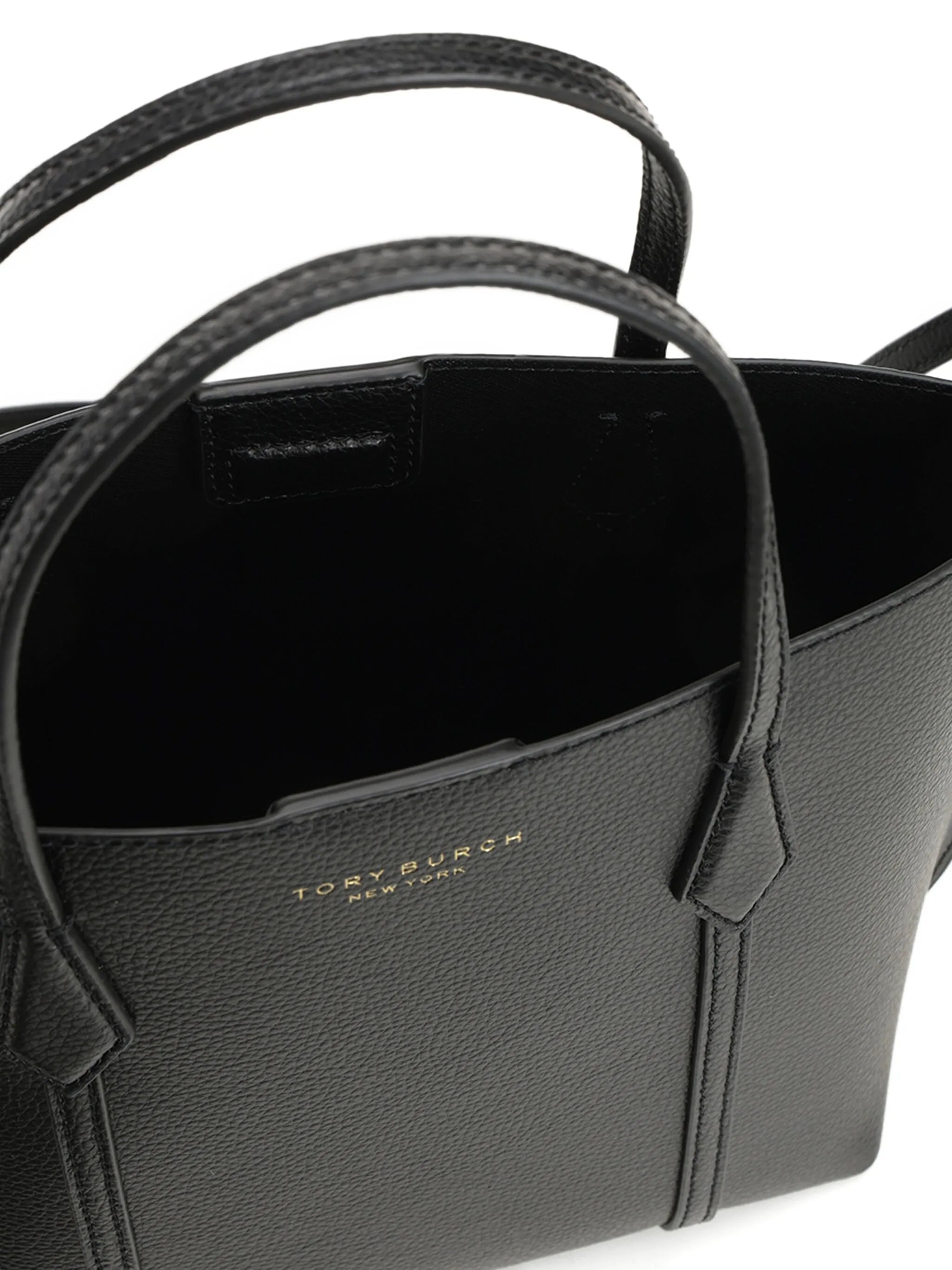 small Perry pebbled leather tote bag