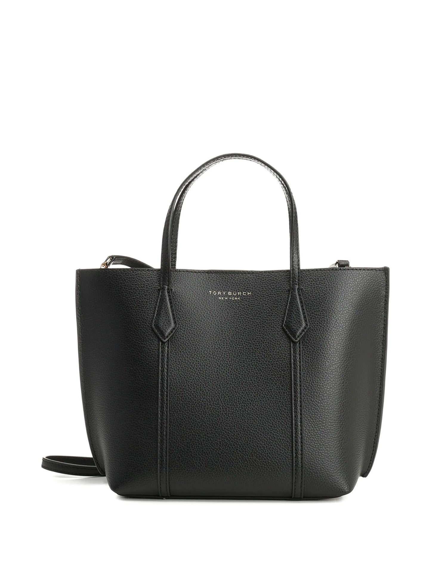 small Perry pebbled leather tote bag