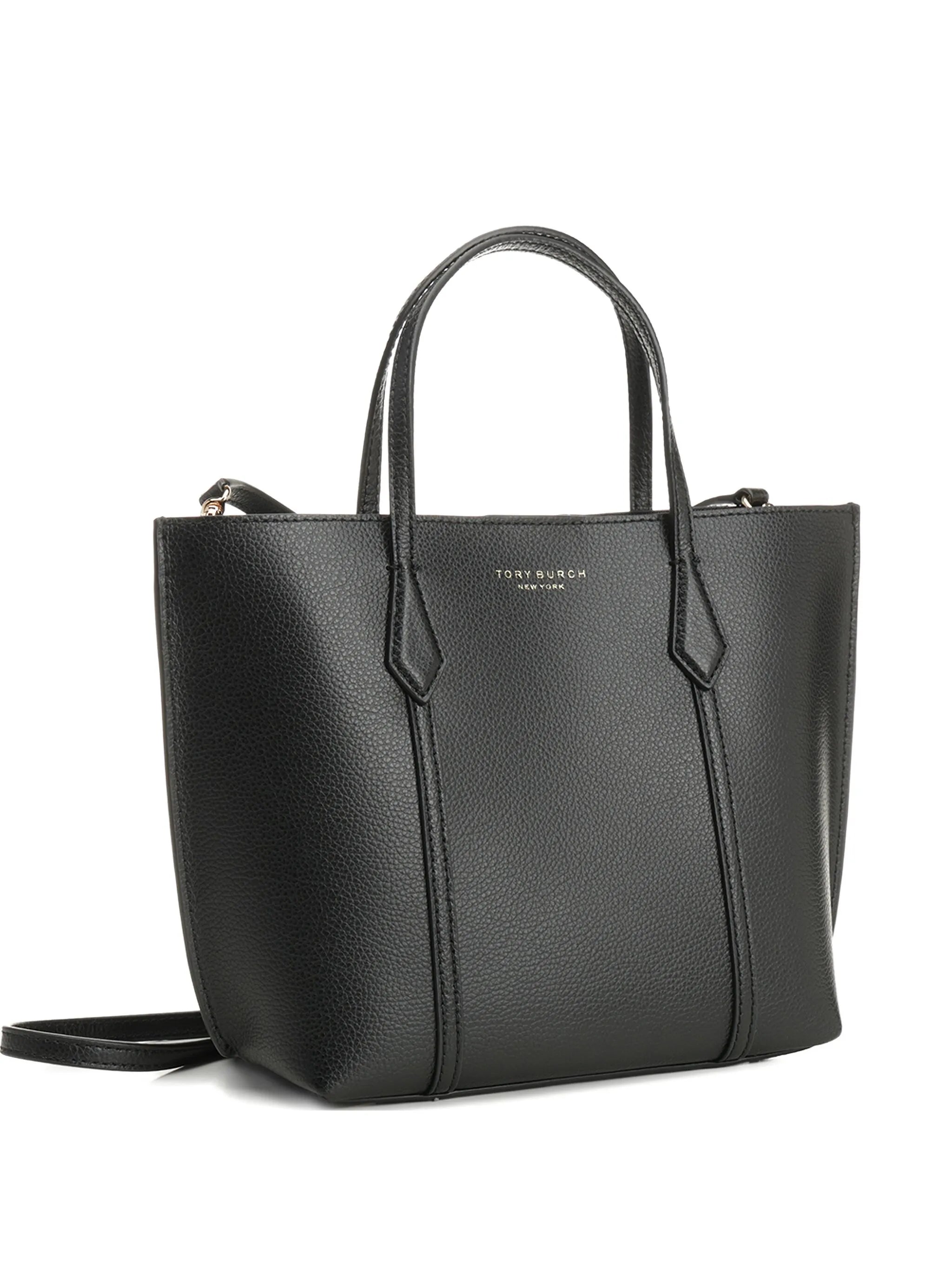 small Perry pebbled leather tote bag