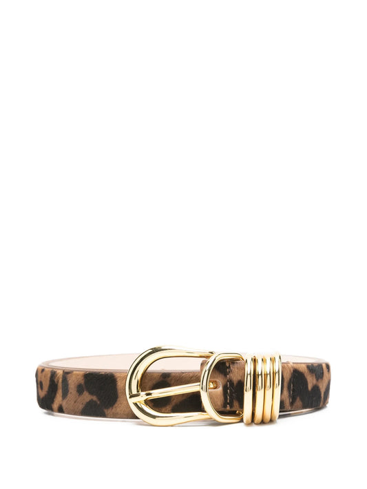 Hollyhock leather belt